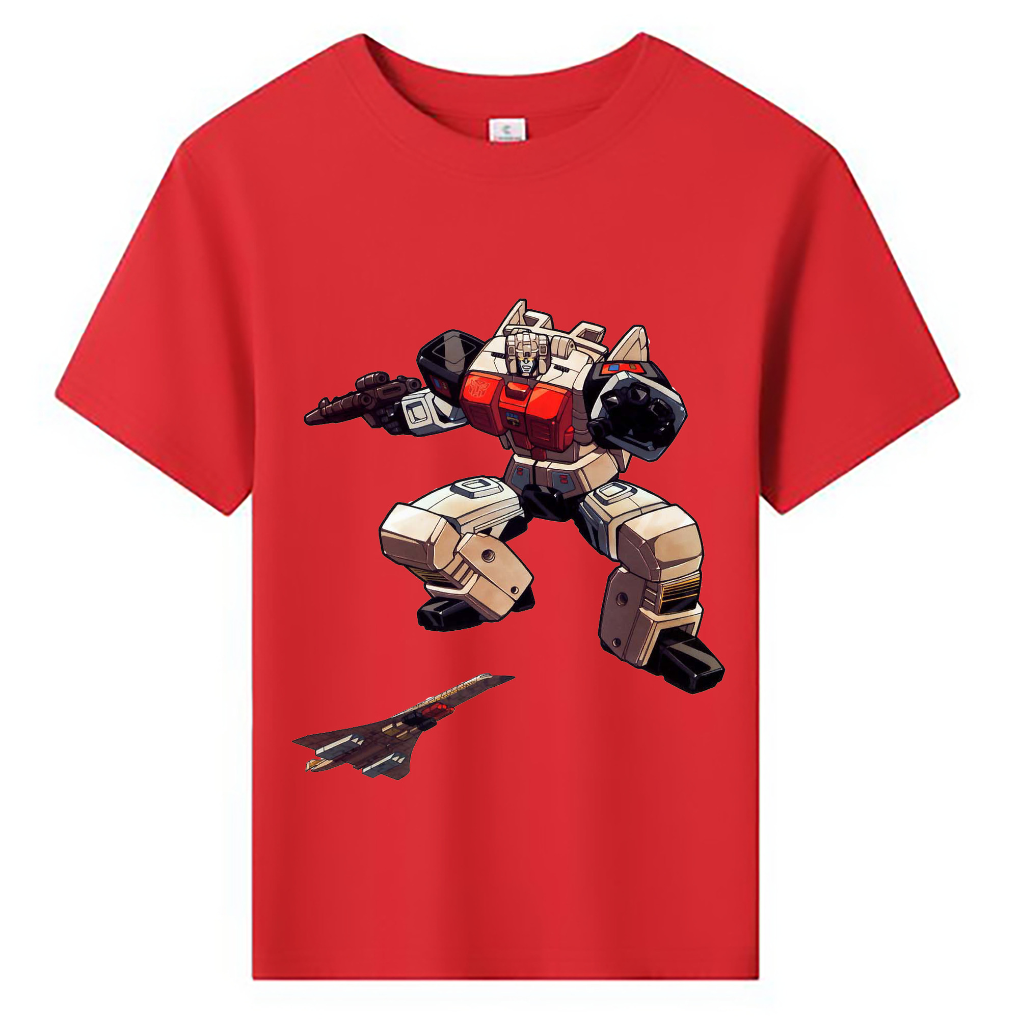 （画像用）  綿100％キッズTシャツ（フロントプリント）