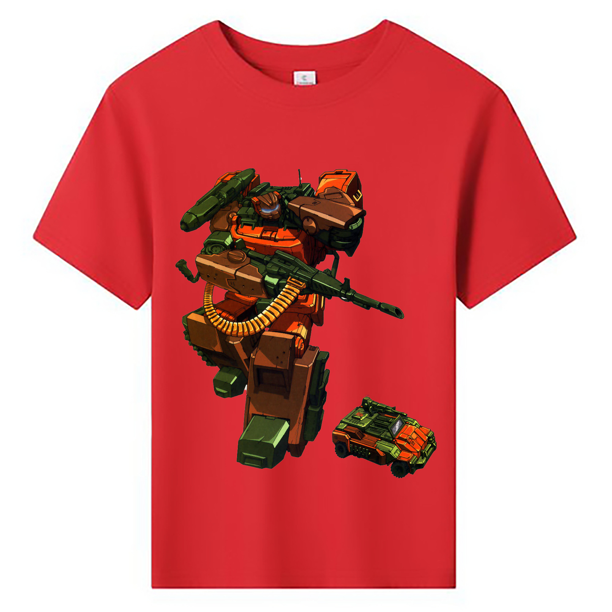 （画像用）  綿100％キッズTシャツ（フロントプリント）