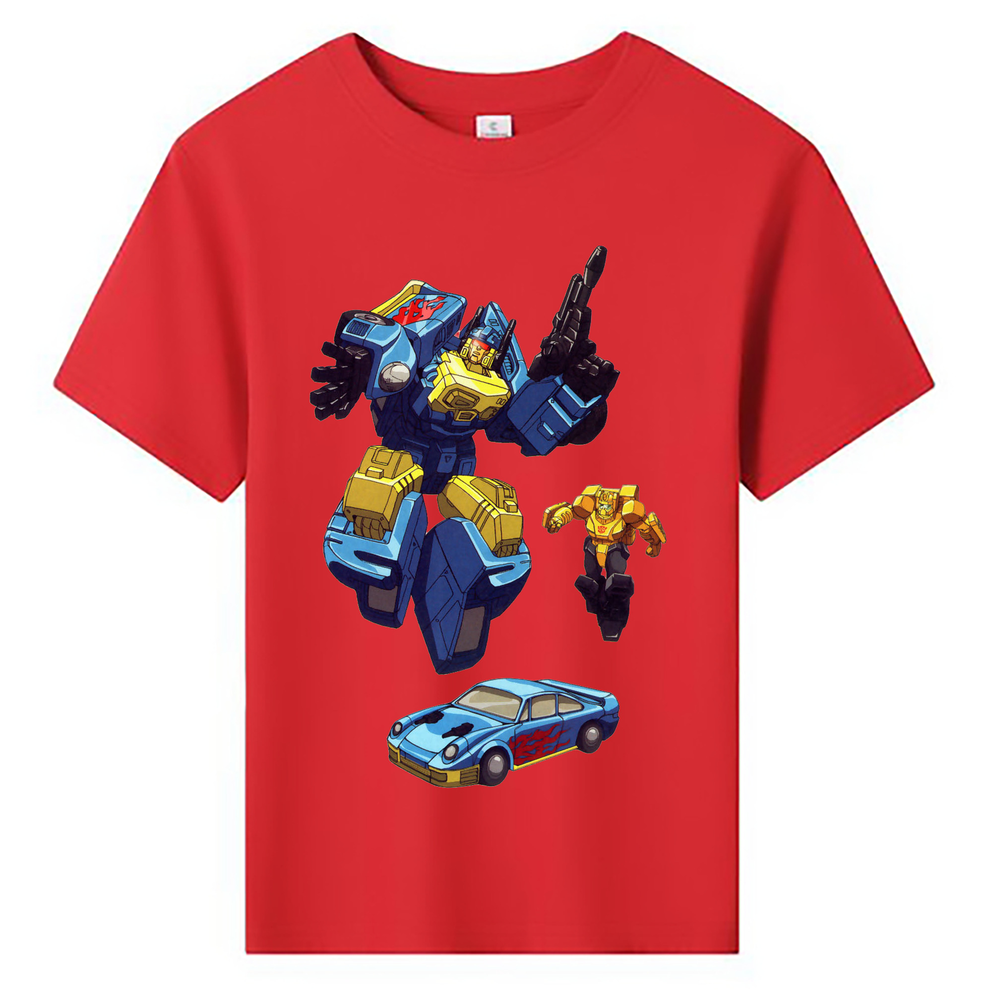 （画像用）  綿100％キッズTシャツ（フロントプリント）