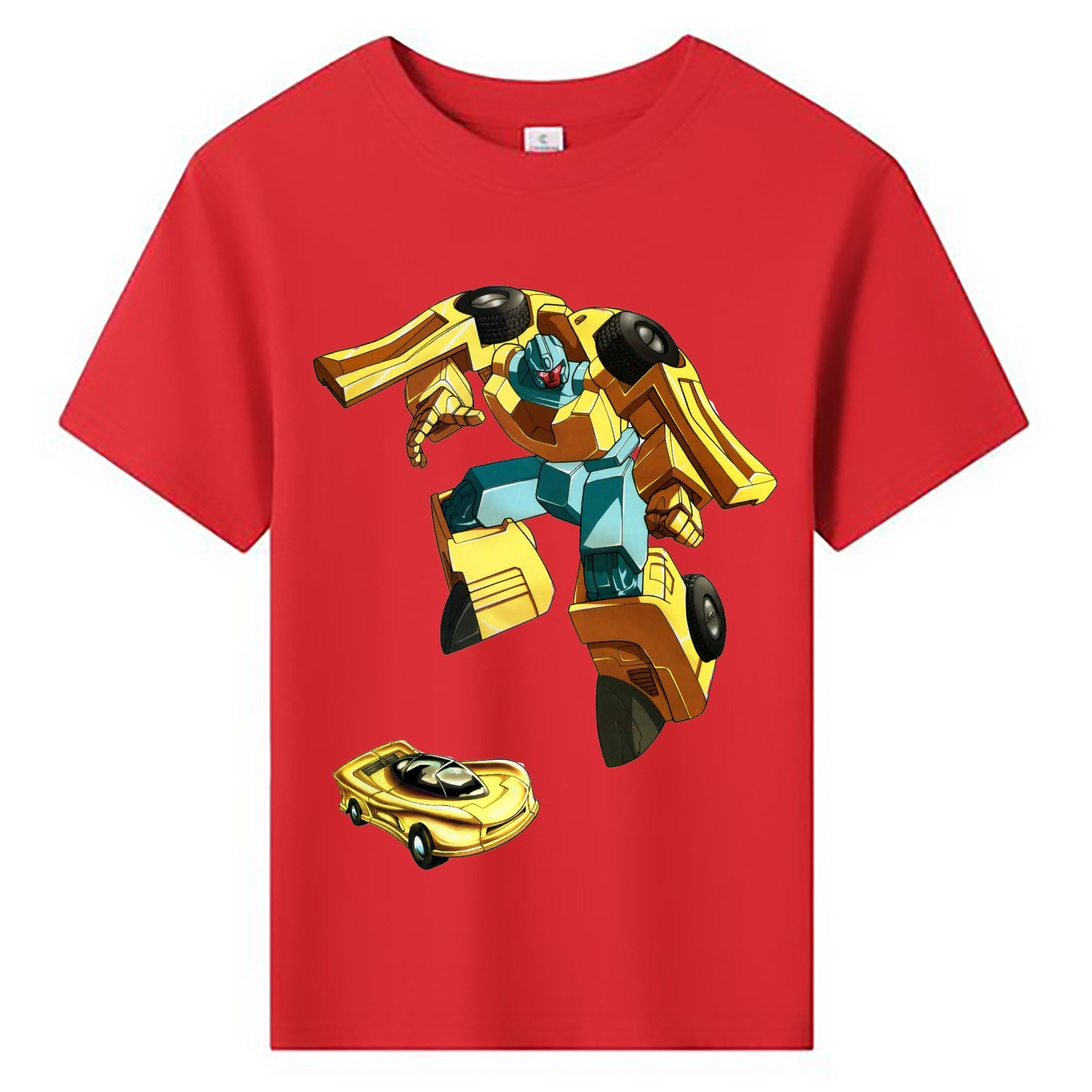 （画像用）  綿100％キッズTシャツ（フロントプリント）
