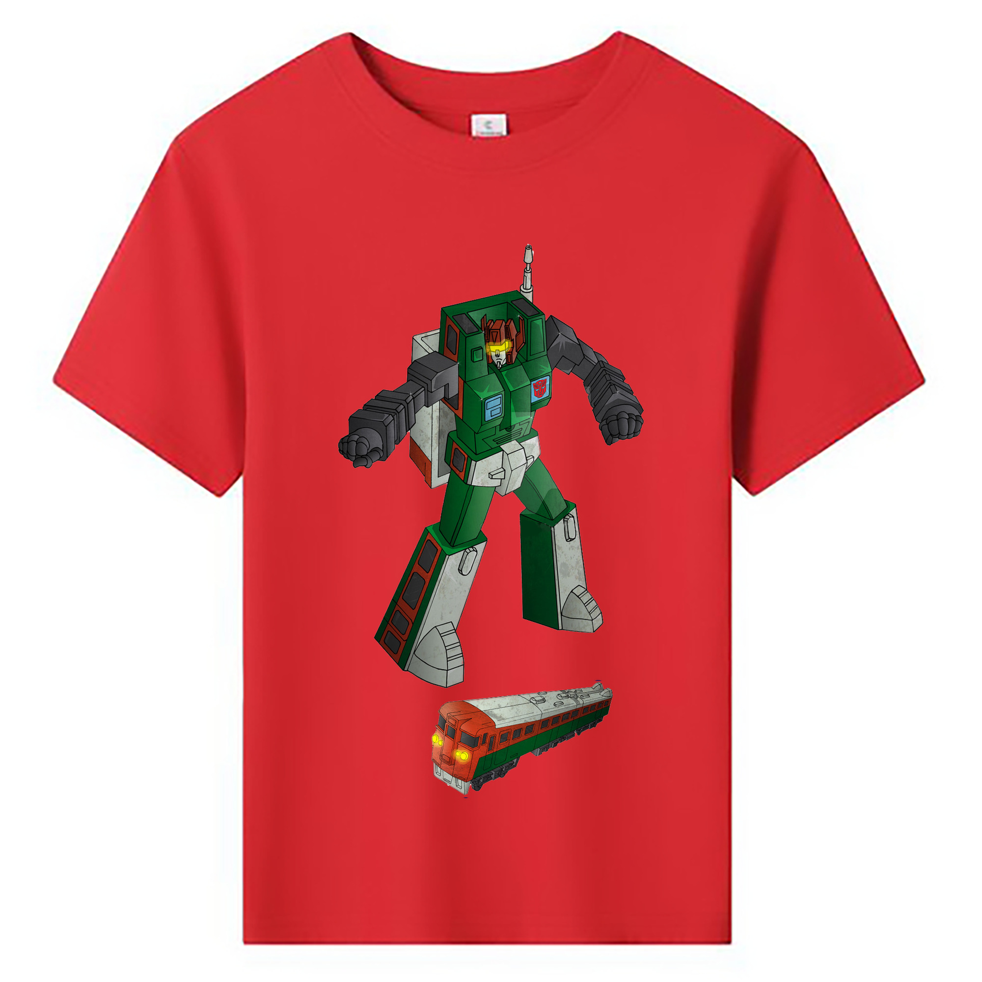 （画像用）  綿100％キッズTシャツ（フロントプリント）