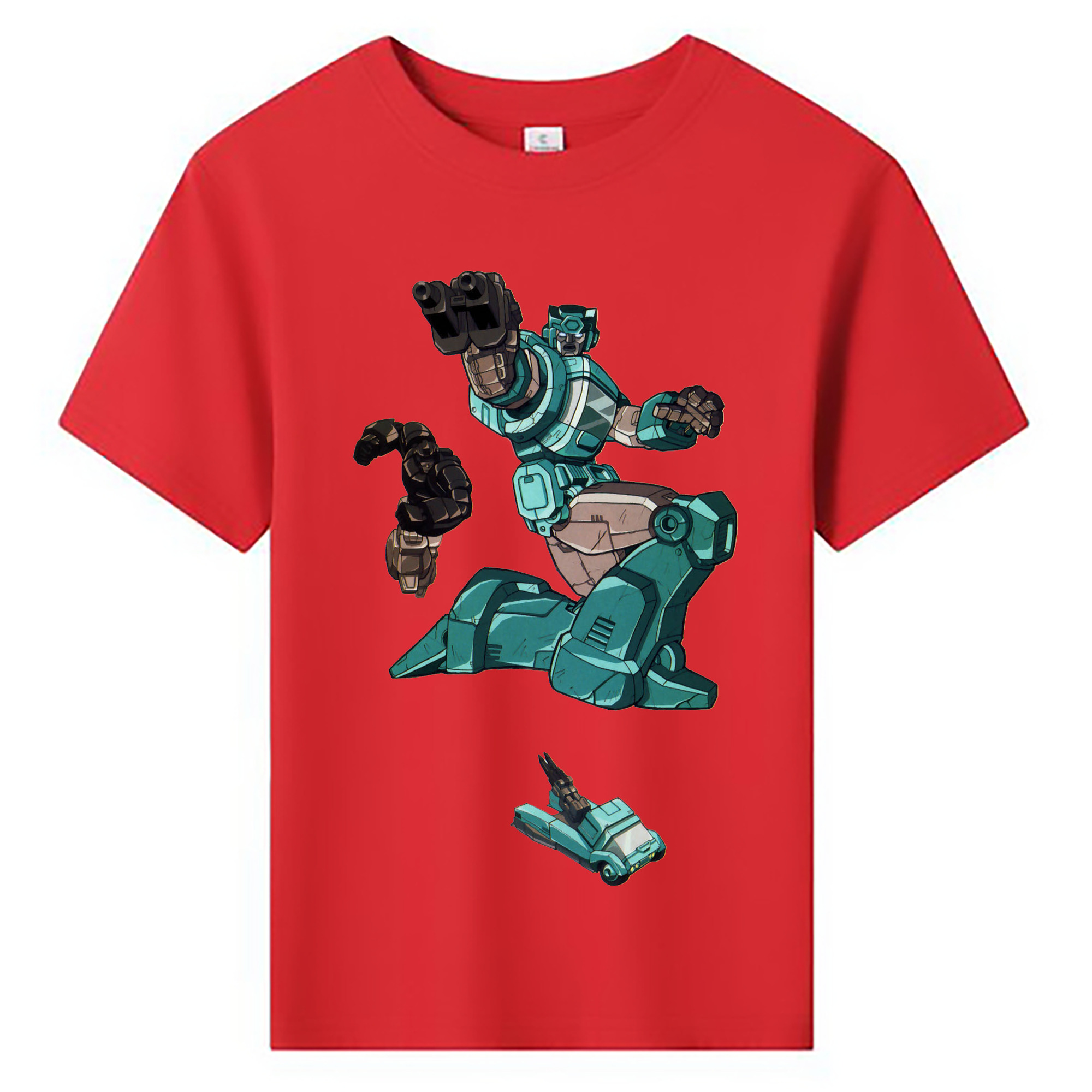 （画像用）  綿100％キッズTシャツ（フロントプリント）