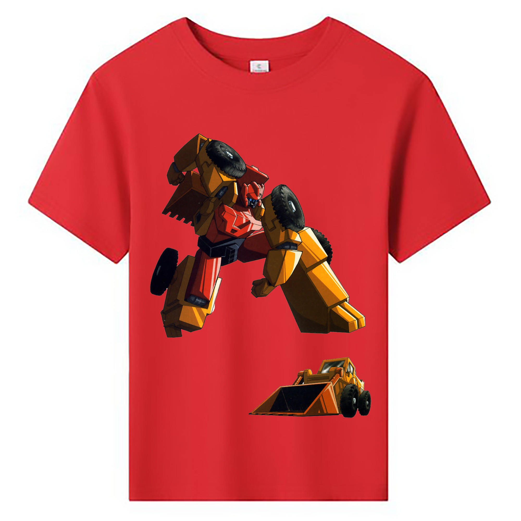 （画像用）  綿100％キッズTシャツ（フロントプリント）