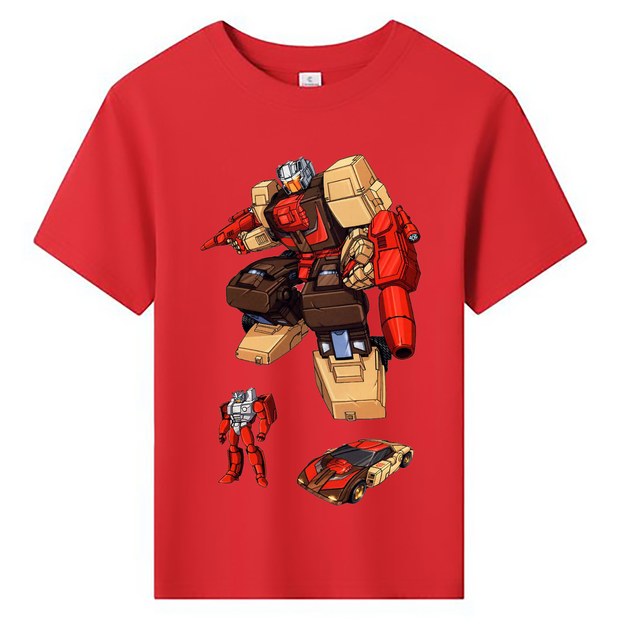（画像用）  綿100％キッズTシャツ（フロントプリント）
