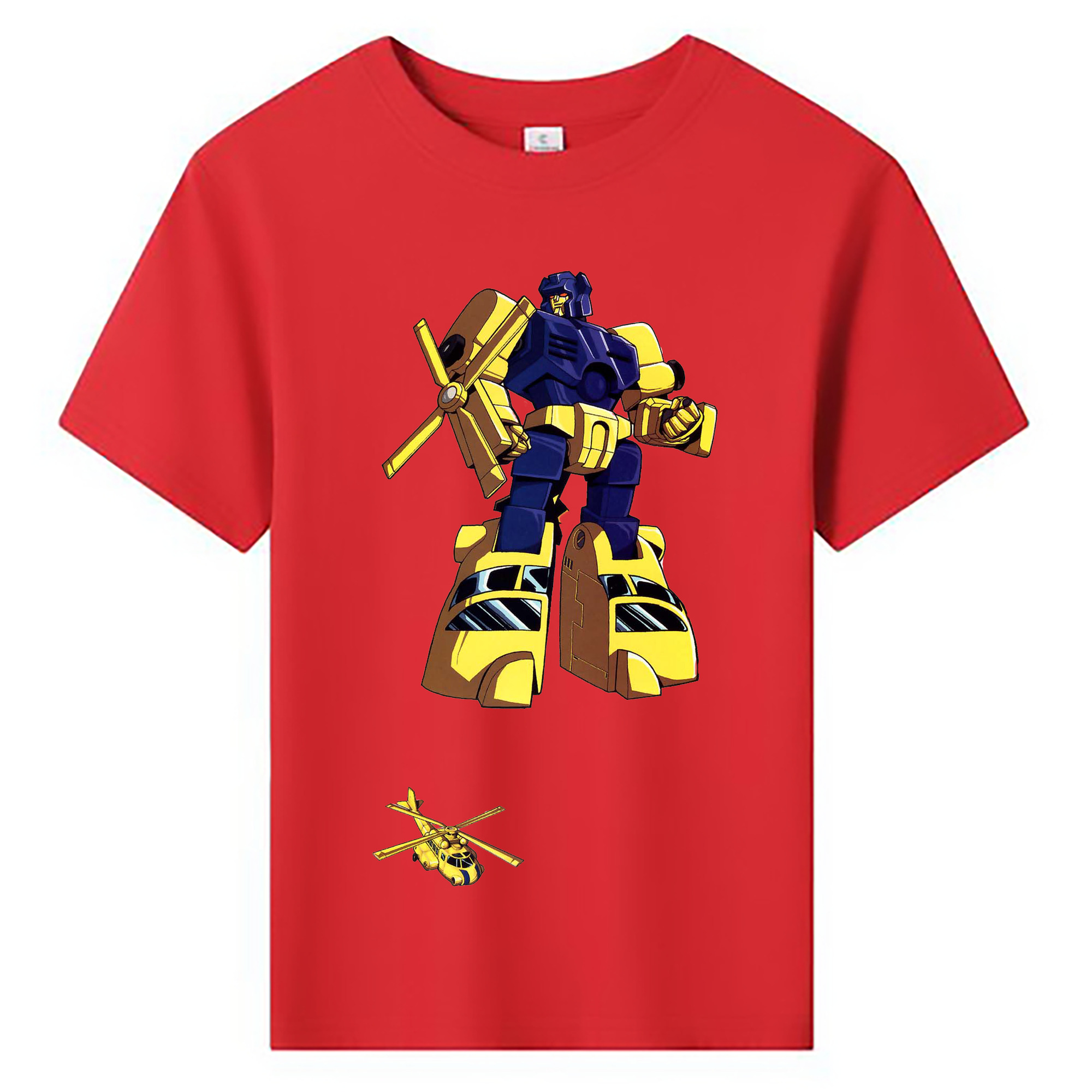 （画像用）  綿100％キッズTシャツ（フロントプリント）