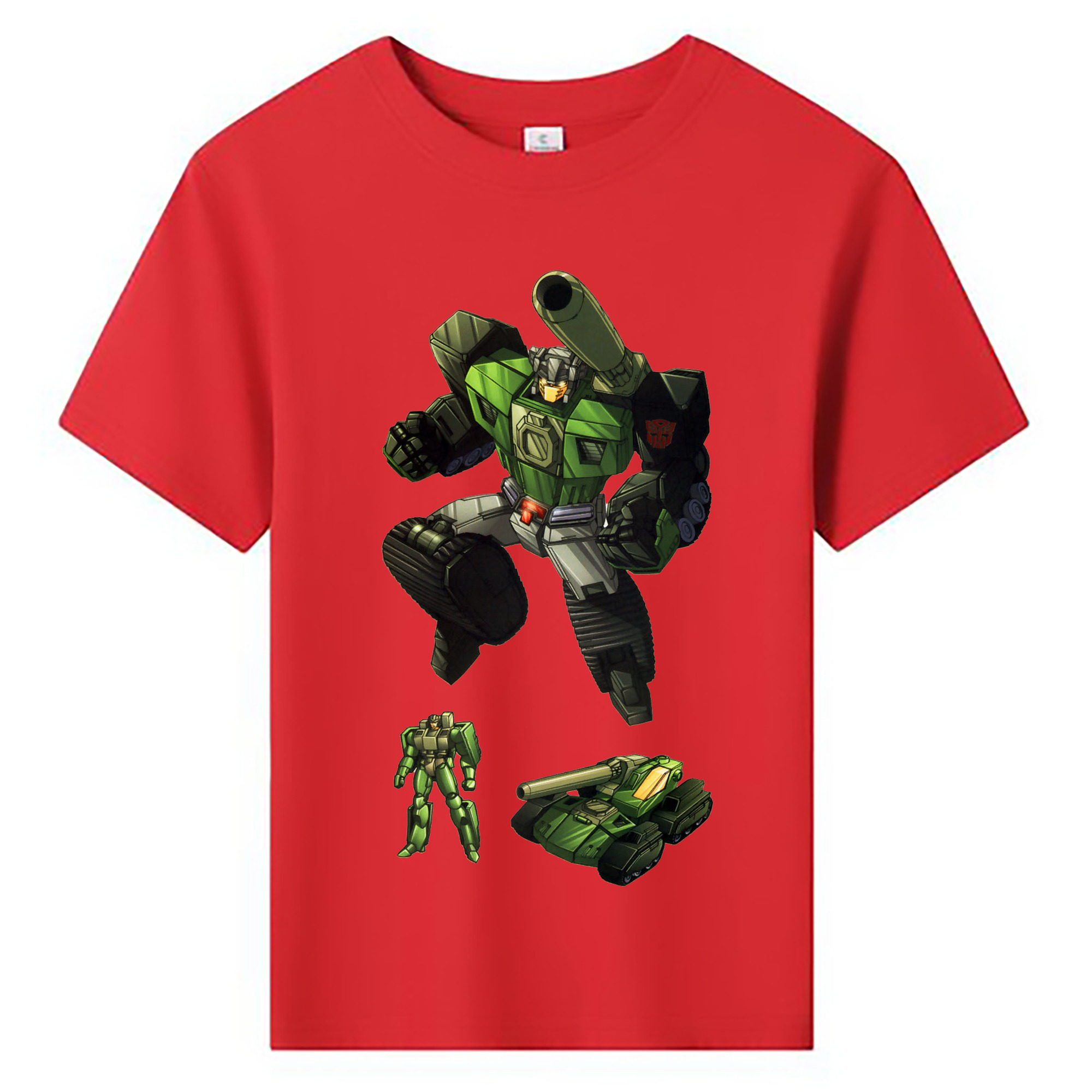 （画像用）  綿100％キッズTシャツ（フロントプリント）
