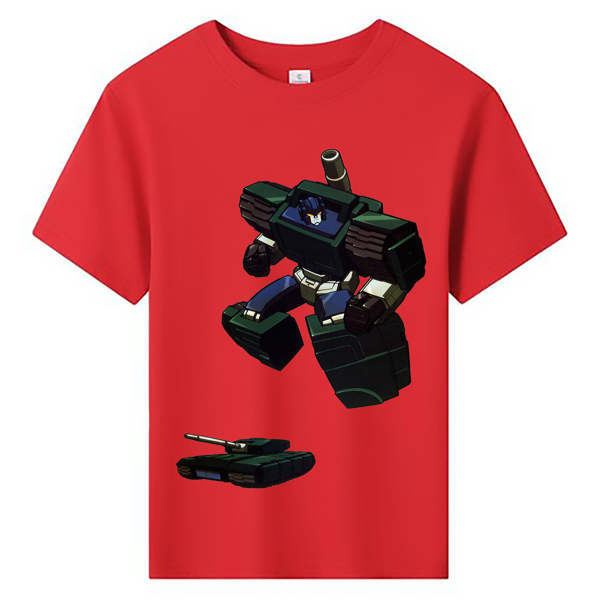 （画像用）  綿100％キッズTシャツ（フロントプリント）