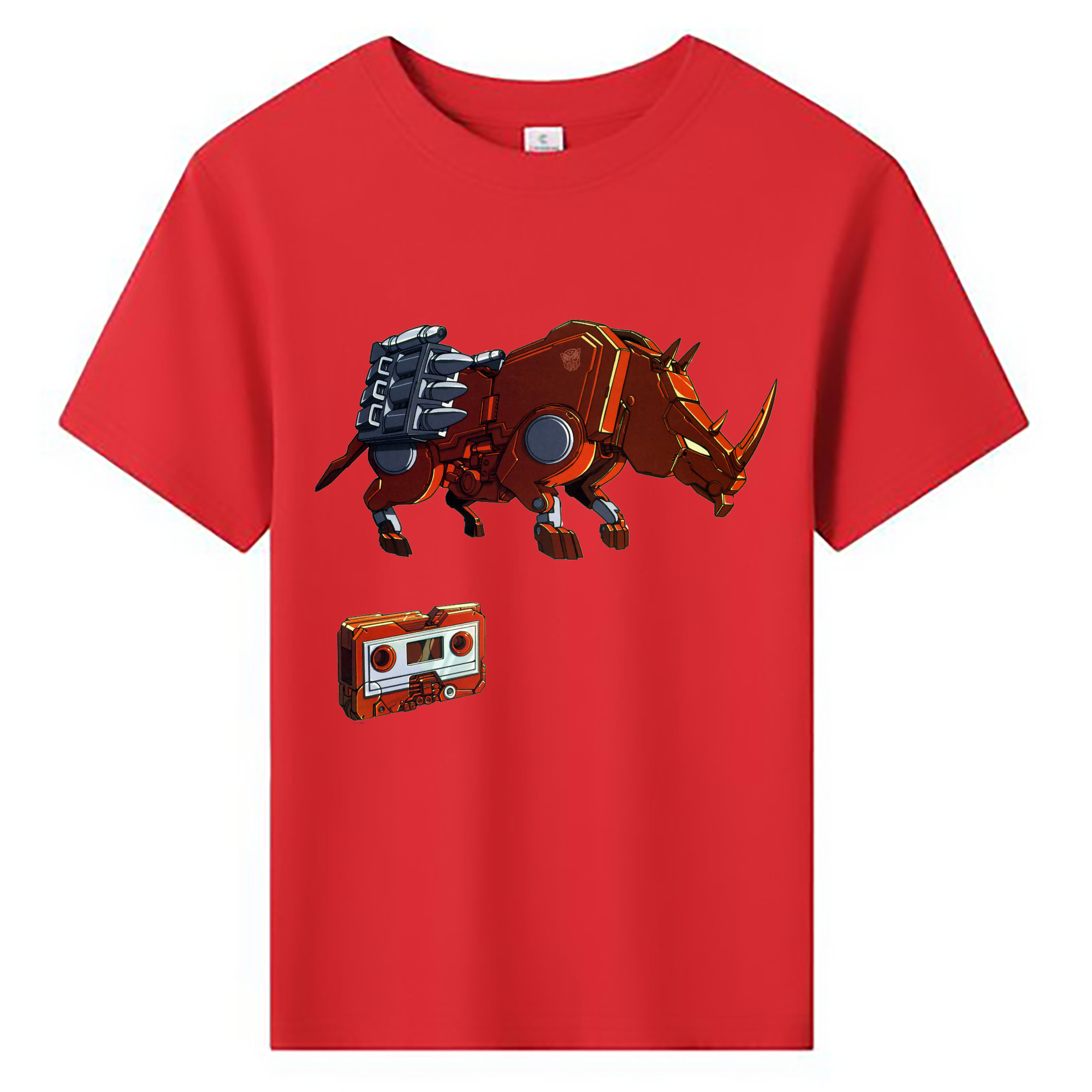 （画像用）  綿100％キッズTシャツ（フロントプリント）