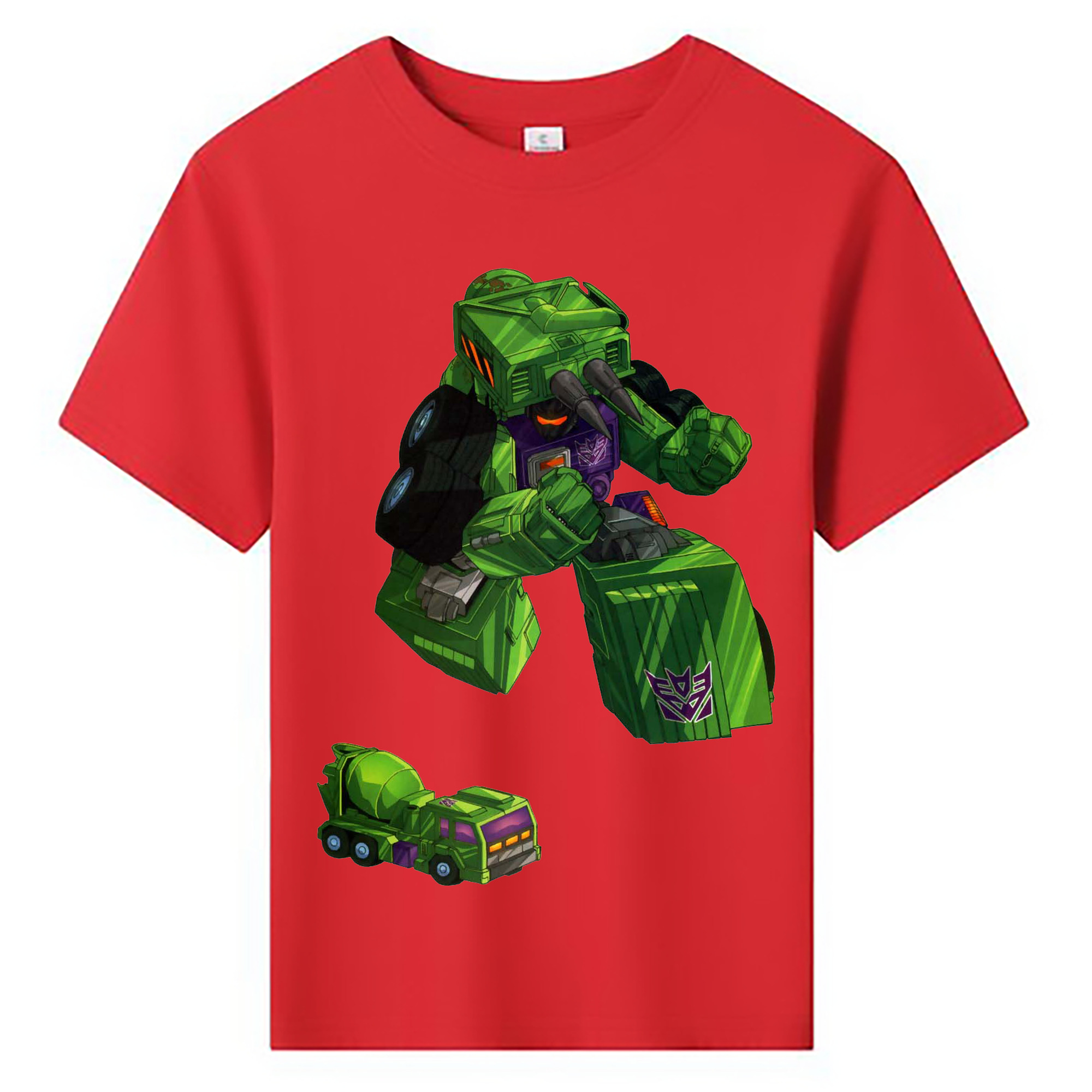 （画像用）  綿100％キッズTシャツ（フロントプリント）