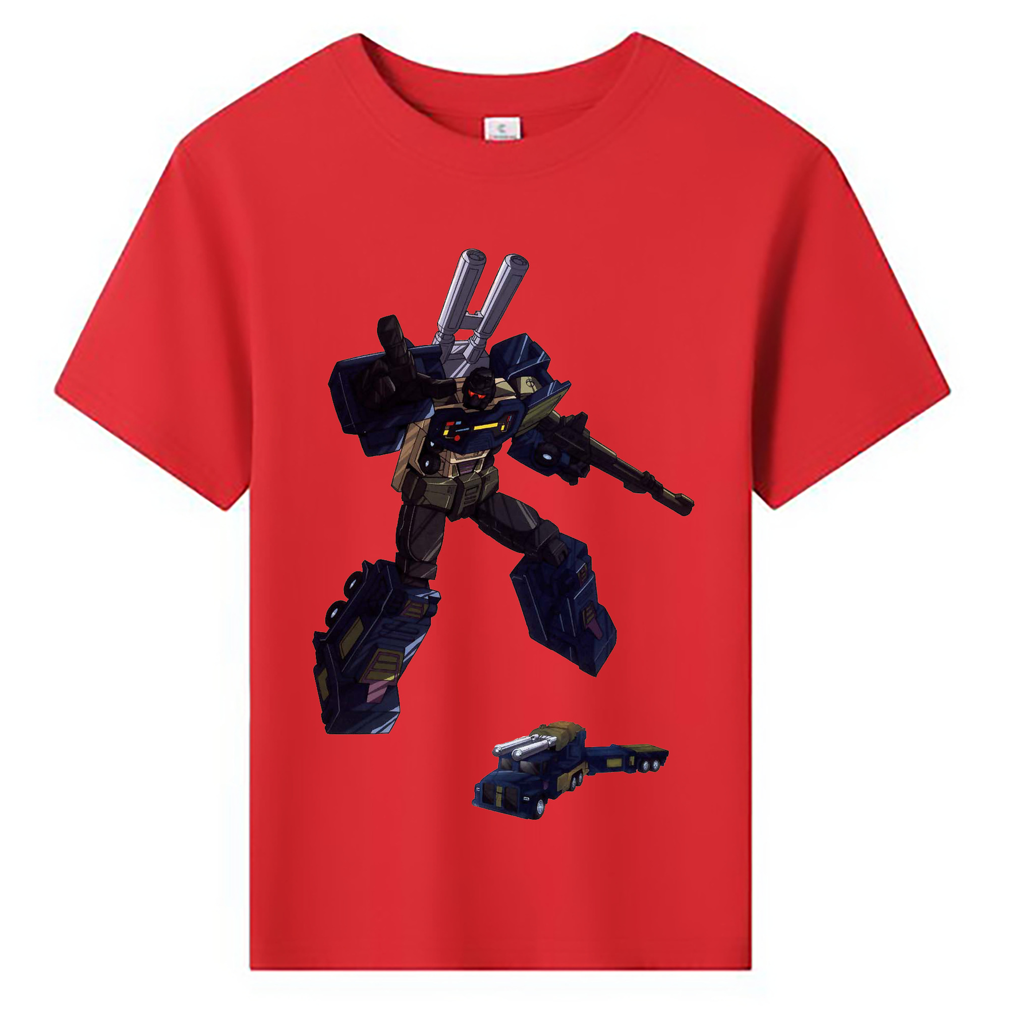 （画像用）  綿100％キッズTシャツ（フロントプリント）