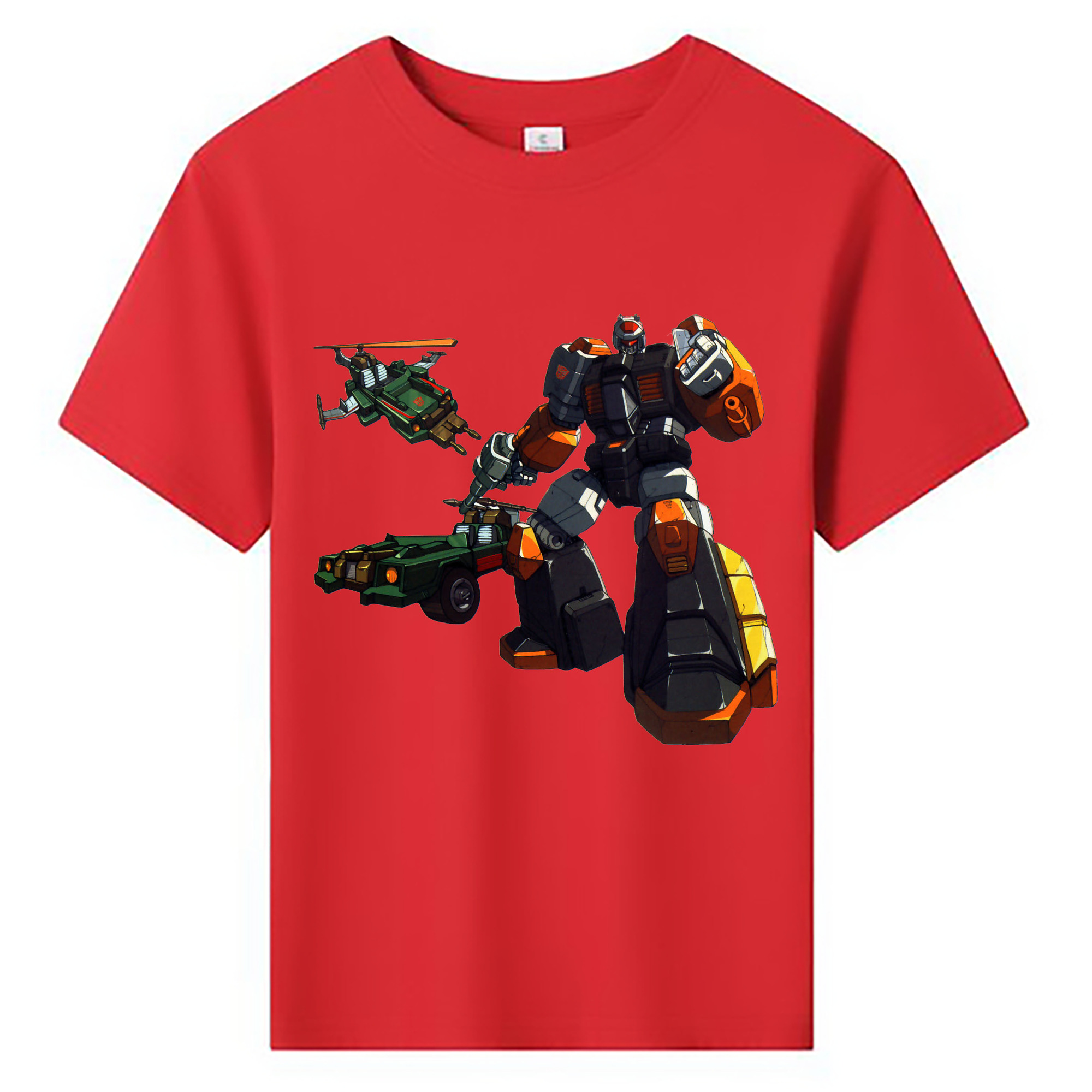 （画像用）  綿100％キッズTシャツ（フロントプリント）