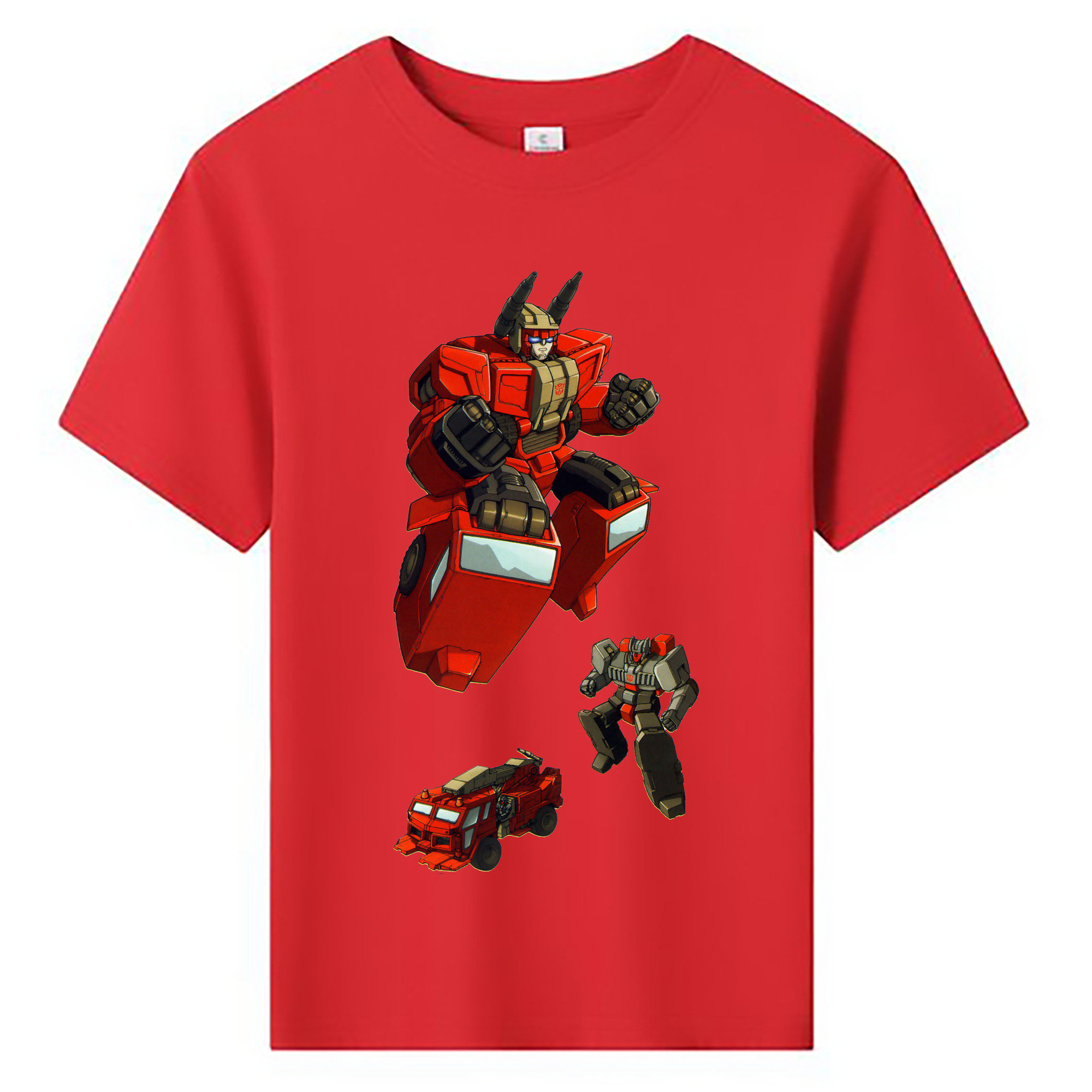 （画像用）  綿100％キッズTシャツ（フロントプリント）