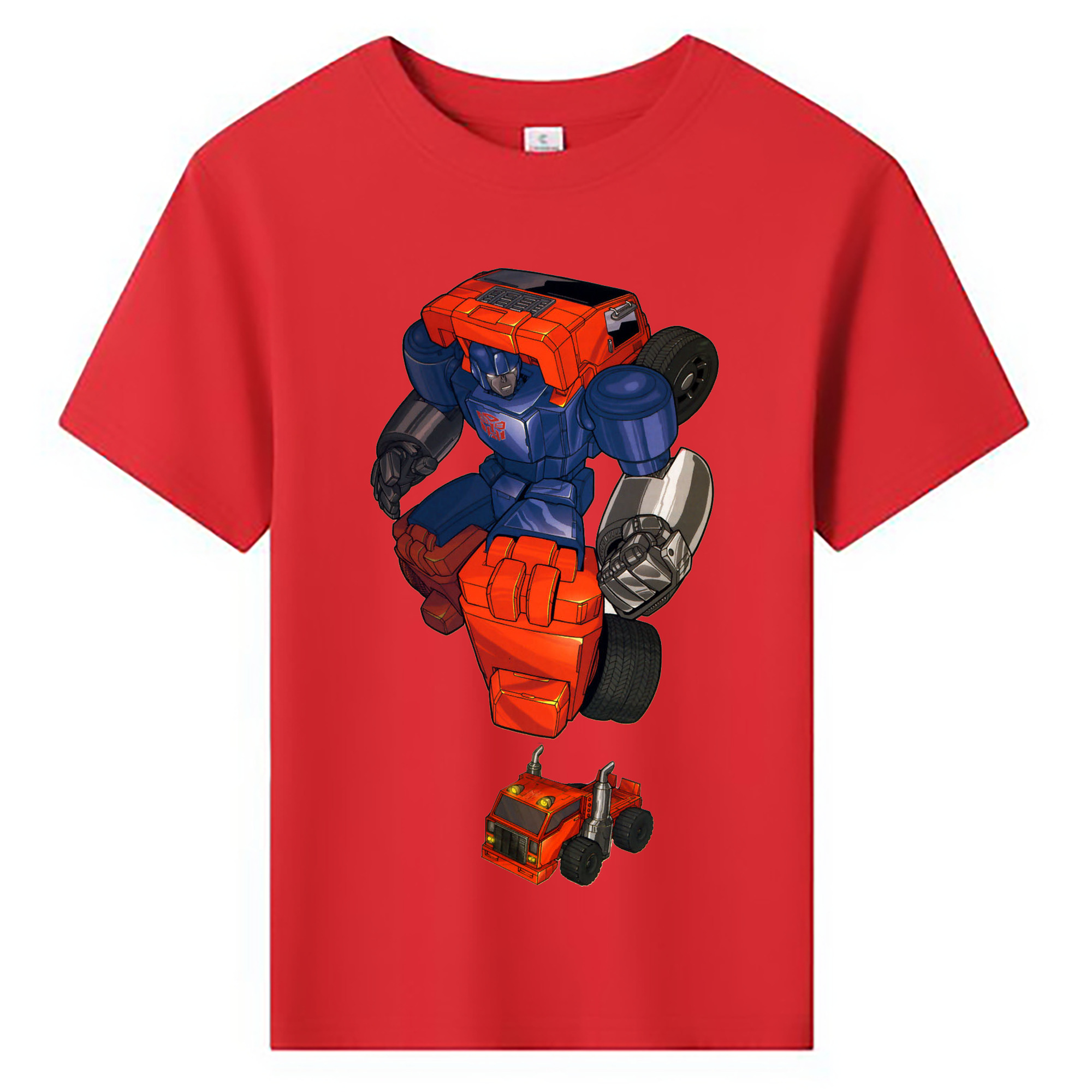 （画像用）  綿100％キッズTシャツ（フロントプリント）