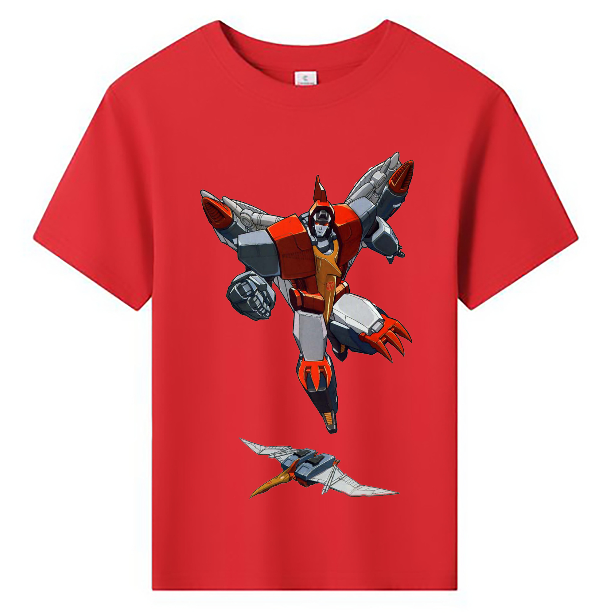 （画像用）  綿100％キッズTシャツ（フロントプリント）