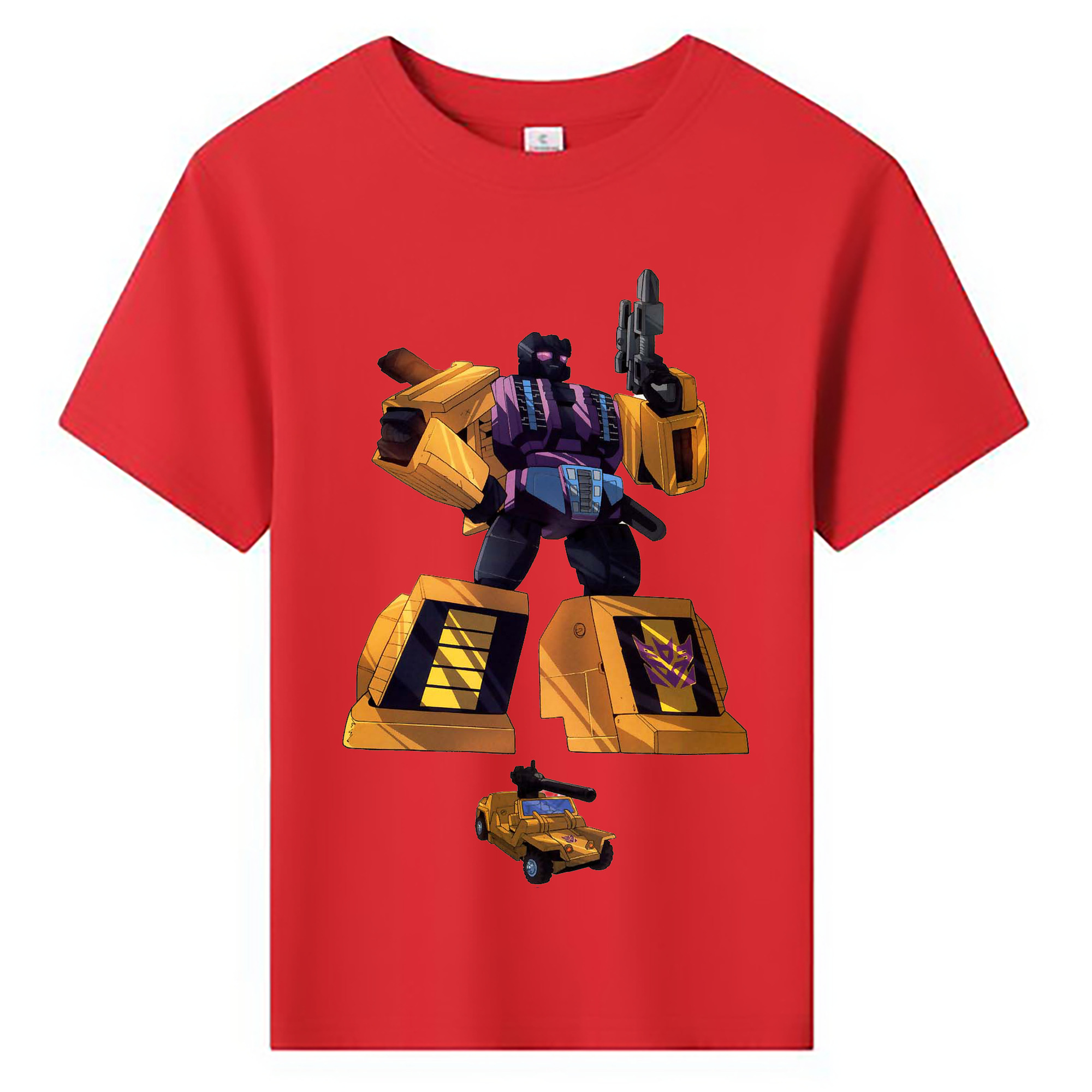 （画像用）  綿100％キッズTシャツ（フロントプリント）