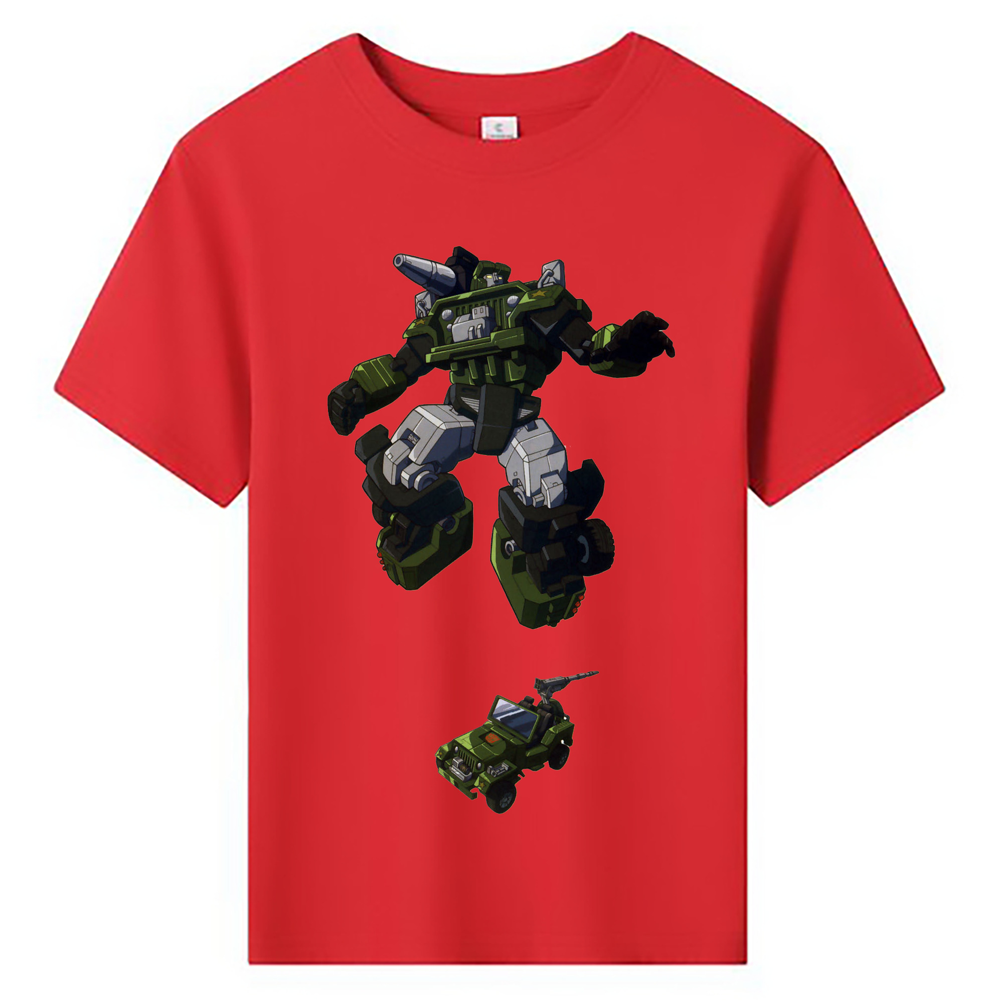 （画像用）  綿100％キッズTシャツ（フロントプリント）