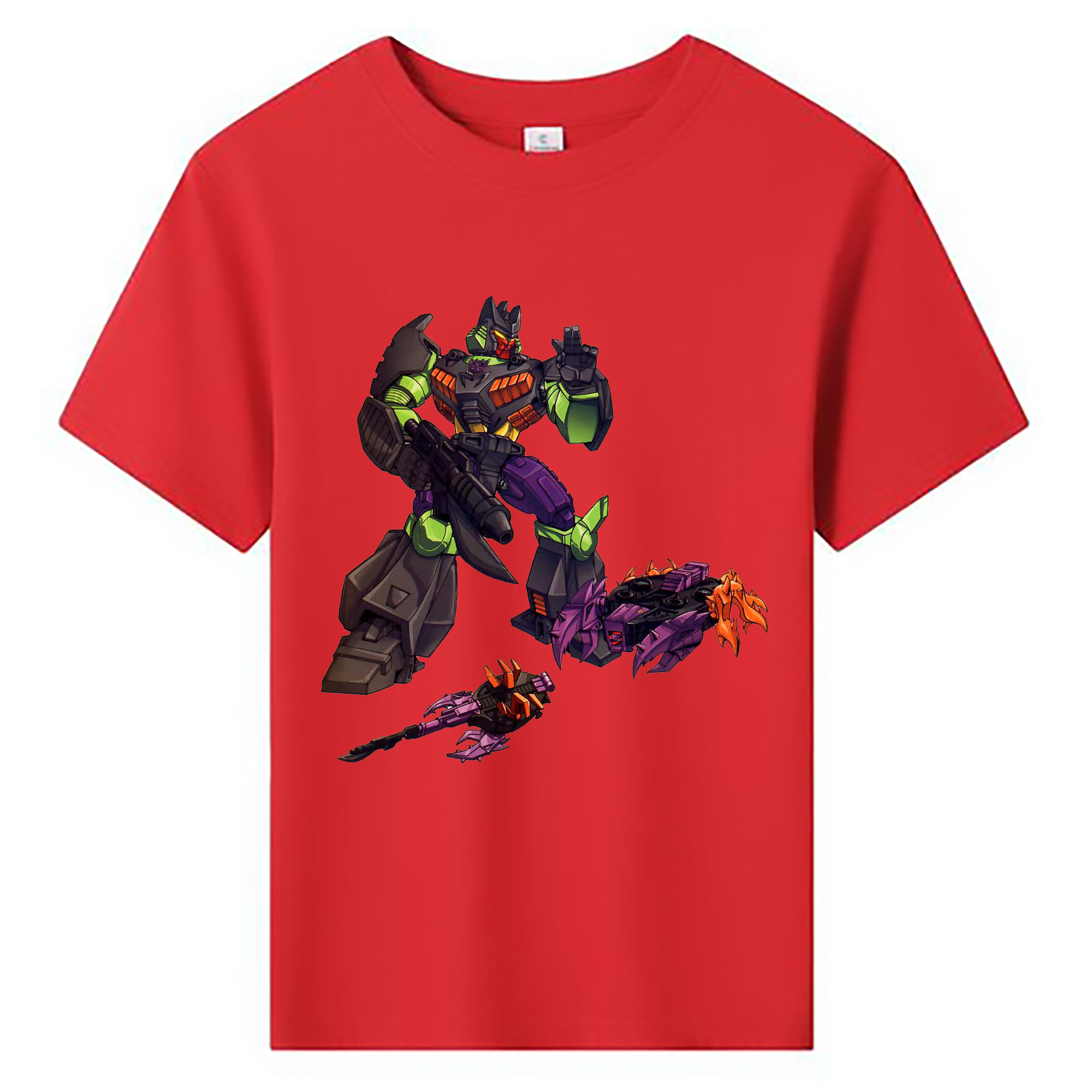 （画像用）  綿100％キッズTシャツ（フロントプリント）