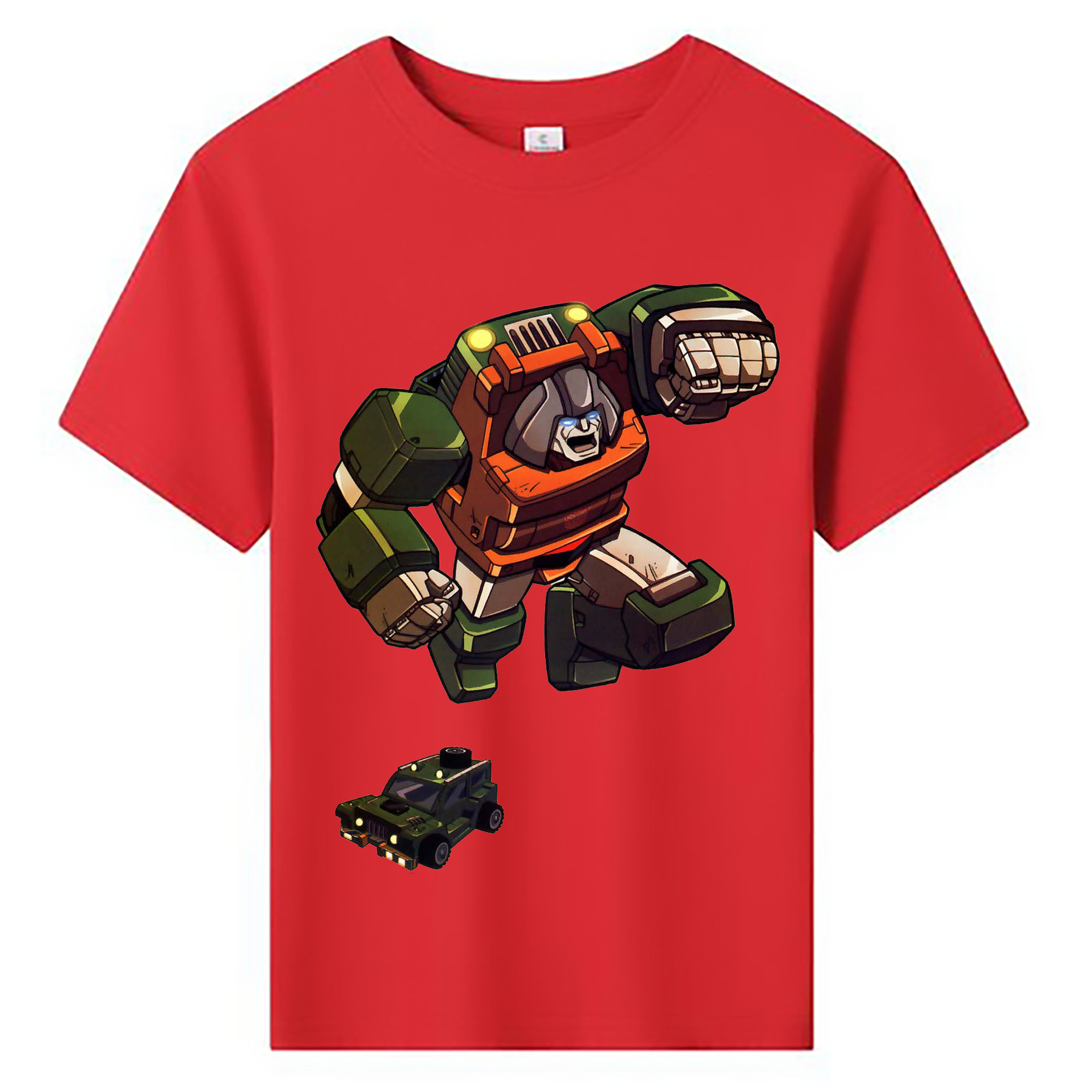 （画像用）  綿100％キッズTシャツ（フロントプリント）