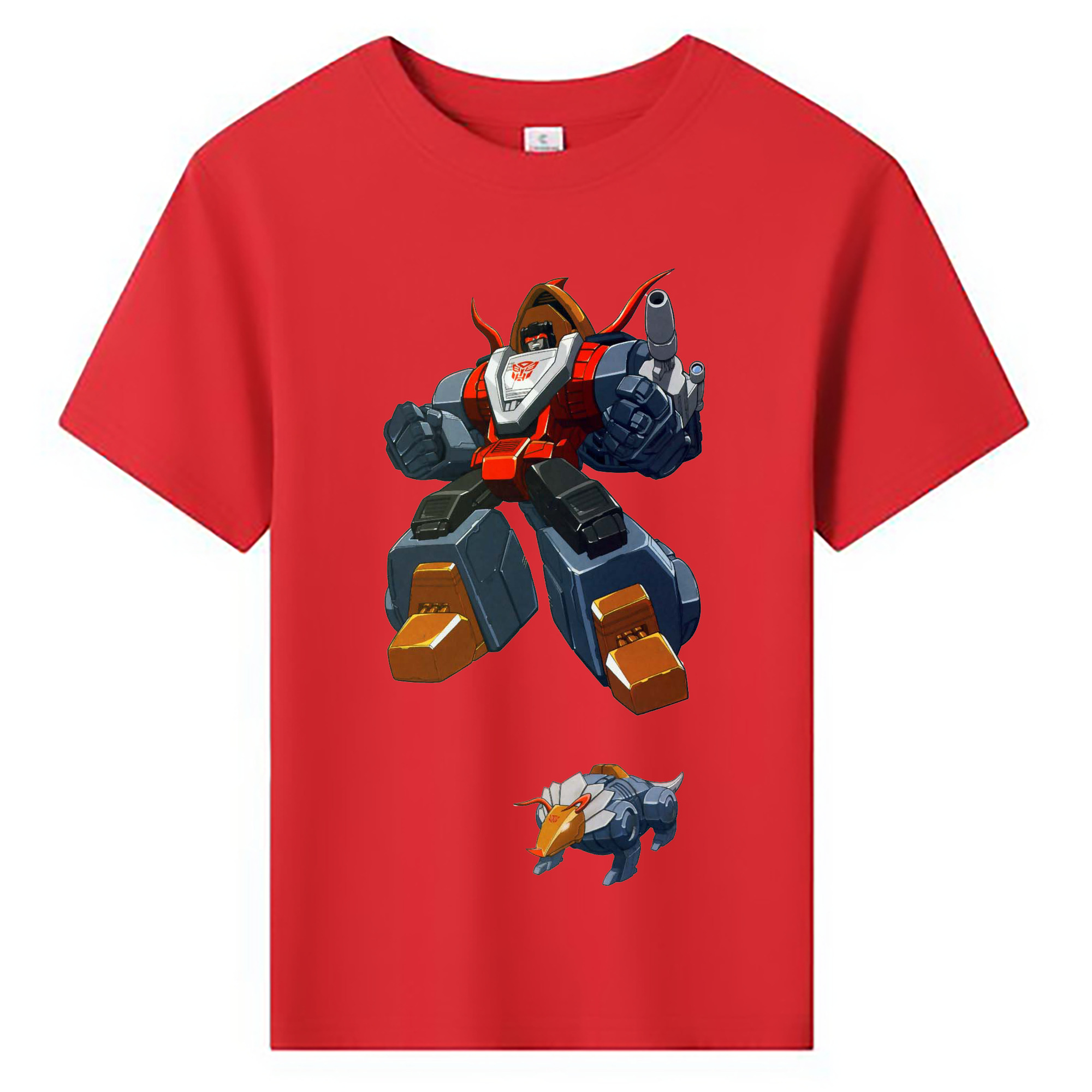 （画像用）  綿100％キッズTシャツ（フロントプリント）