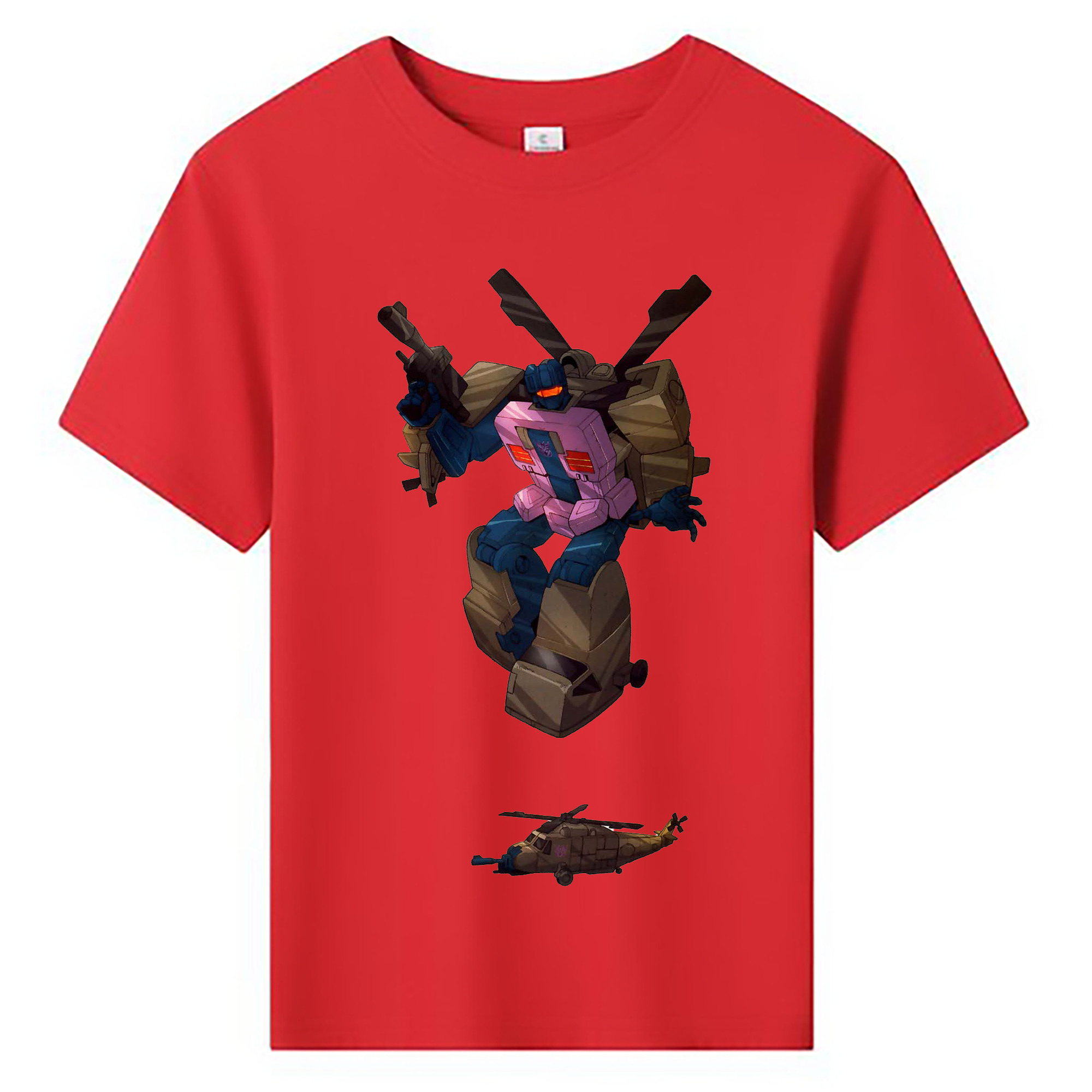 （画像用）  綿100％キッズTシャツ（フロントプリント）