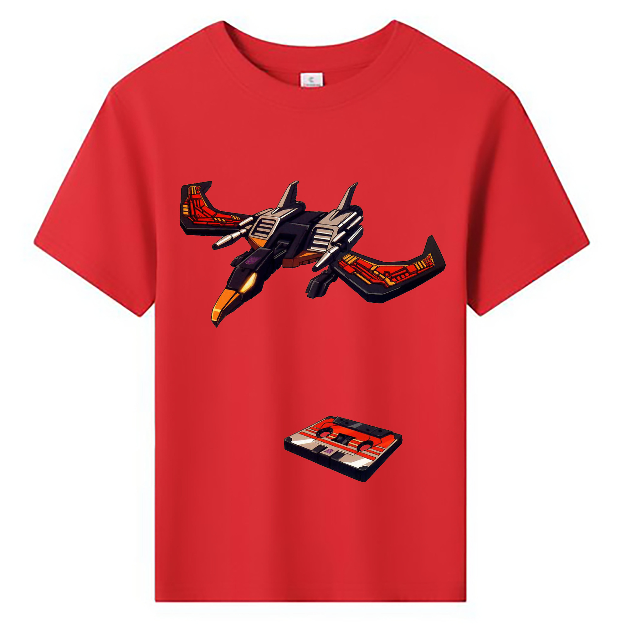 （画像用）  綿100％キッズTシャツ（フロントプリント）