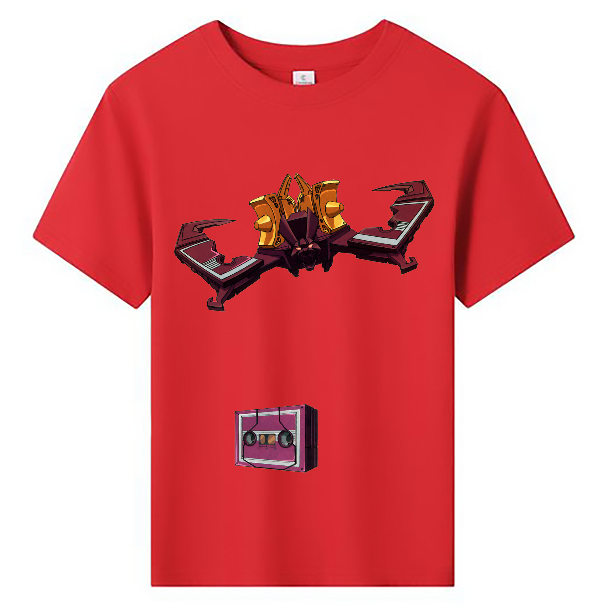 （画像用）  綿100％キッズTシャツ（フロントプリント）