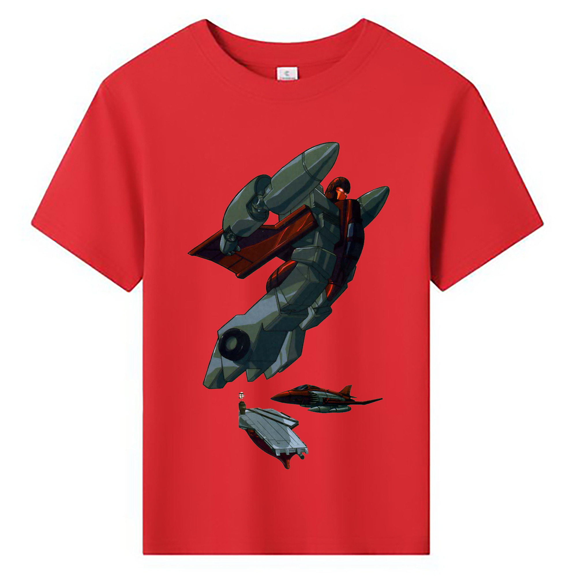 （画像用）  綿100％キッズTシャツ（フロントプリント）