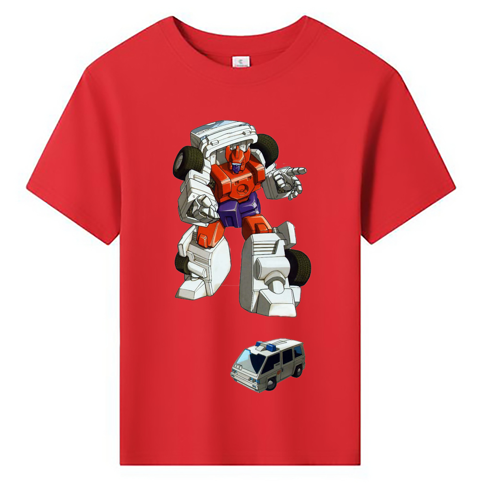 （画像用）  綿100％キッズTシャツ（フロントプリント）