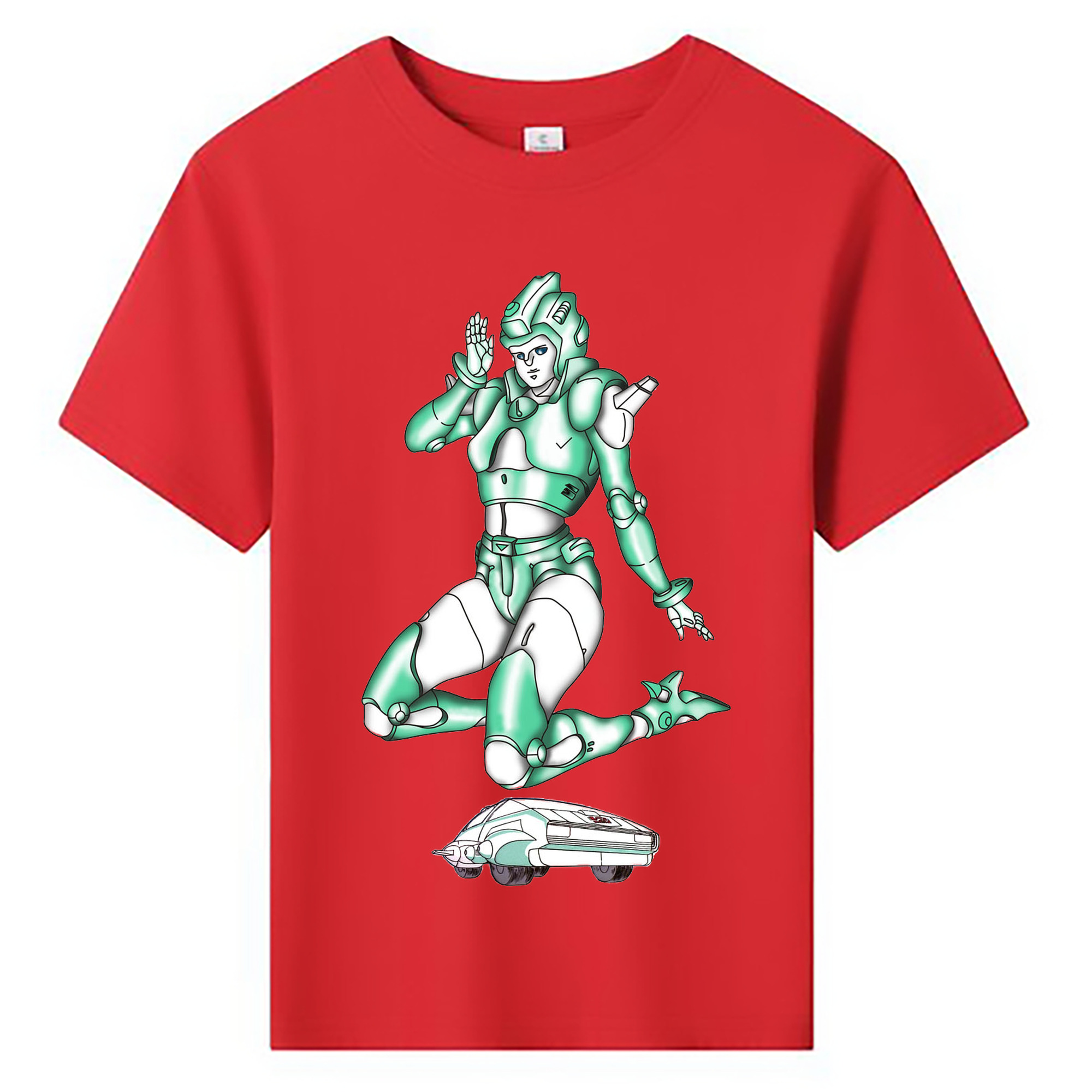 （画像用）  綿100％キッズTシャツ（フロントプリント）