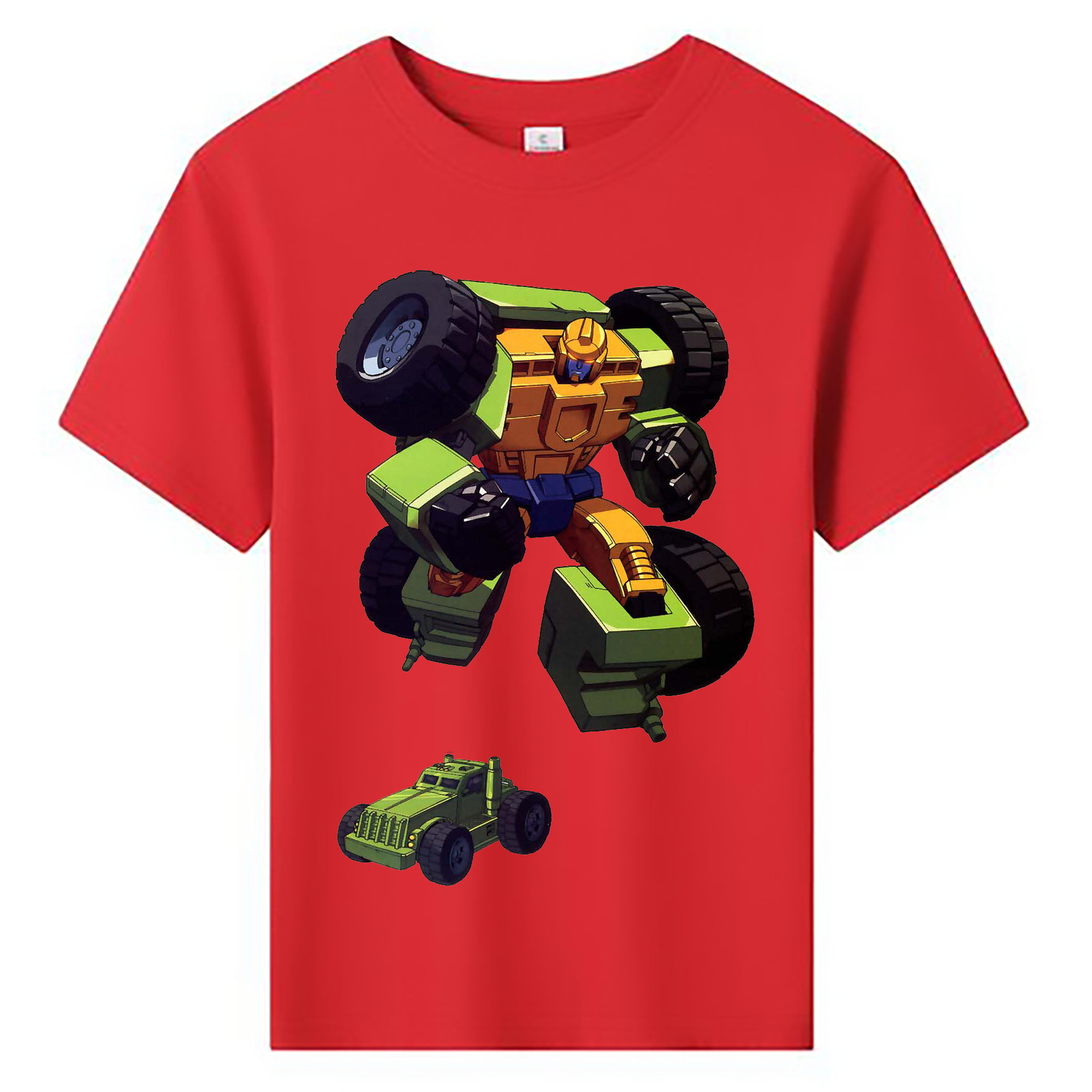 （画像用）  綿100％キッズTシャツ（フロントプリント）