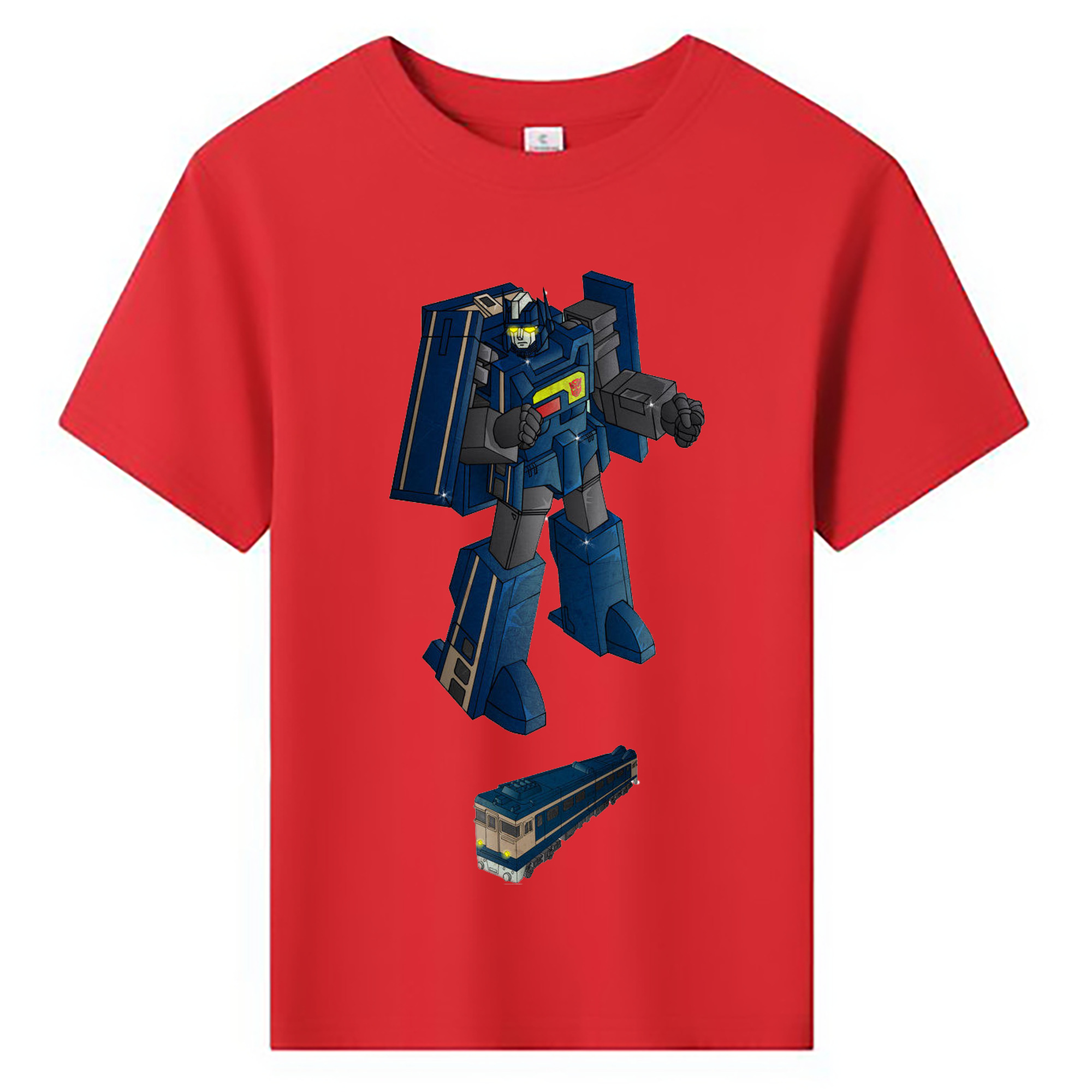（画像用）  綿100％キッズTシャツ（フロントプリント）