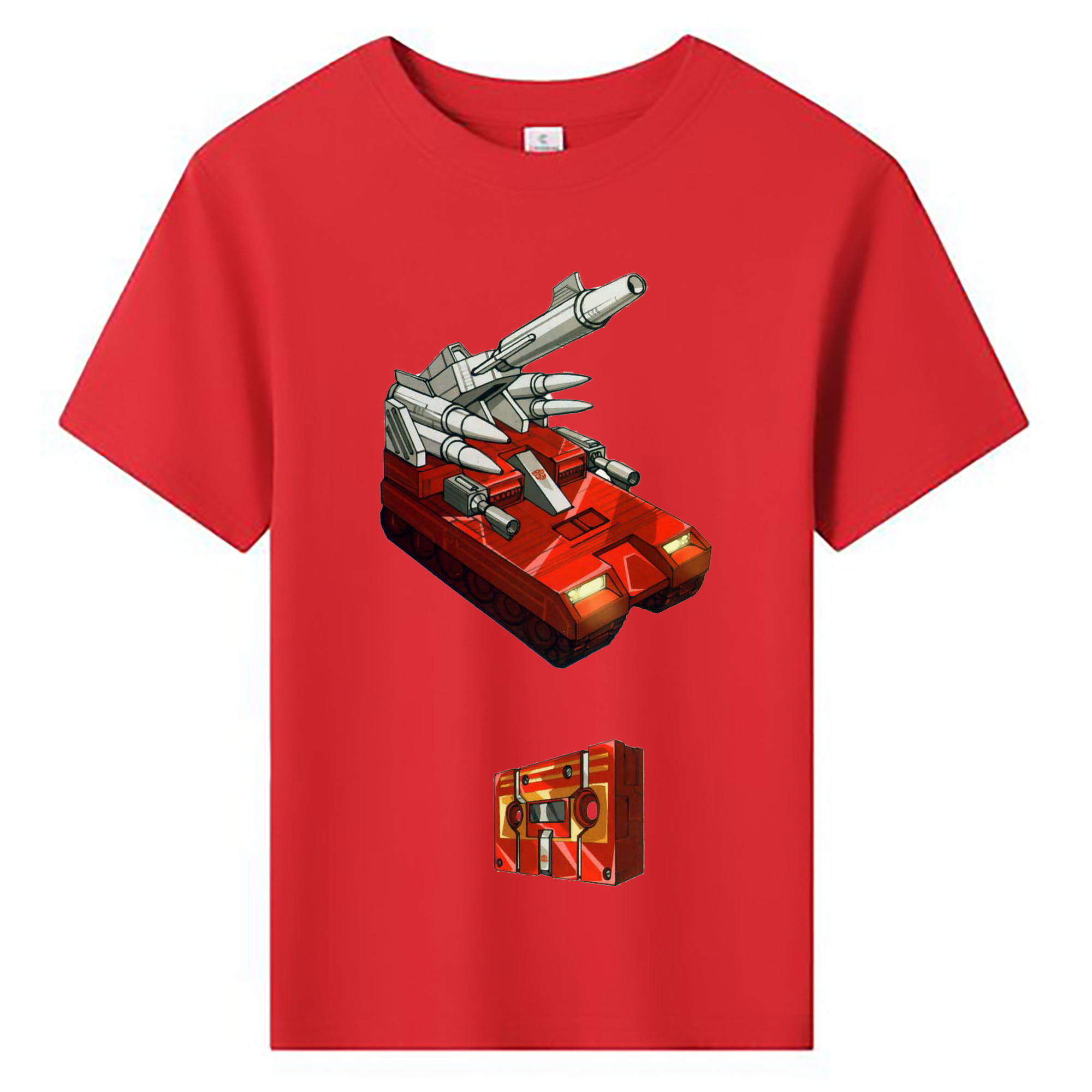 （画像用）  綿100％キッズTシャツ（フロントプリント）