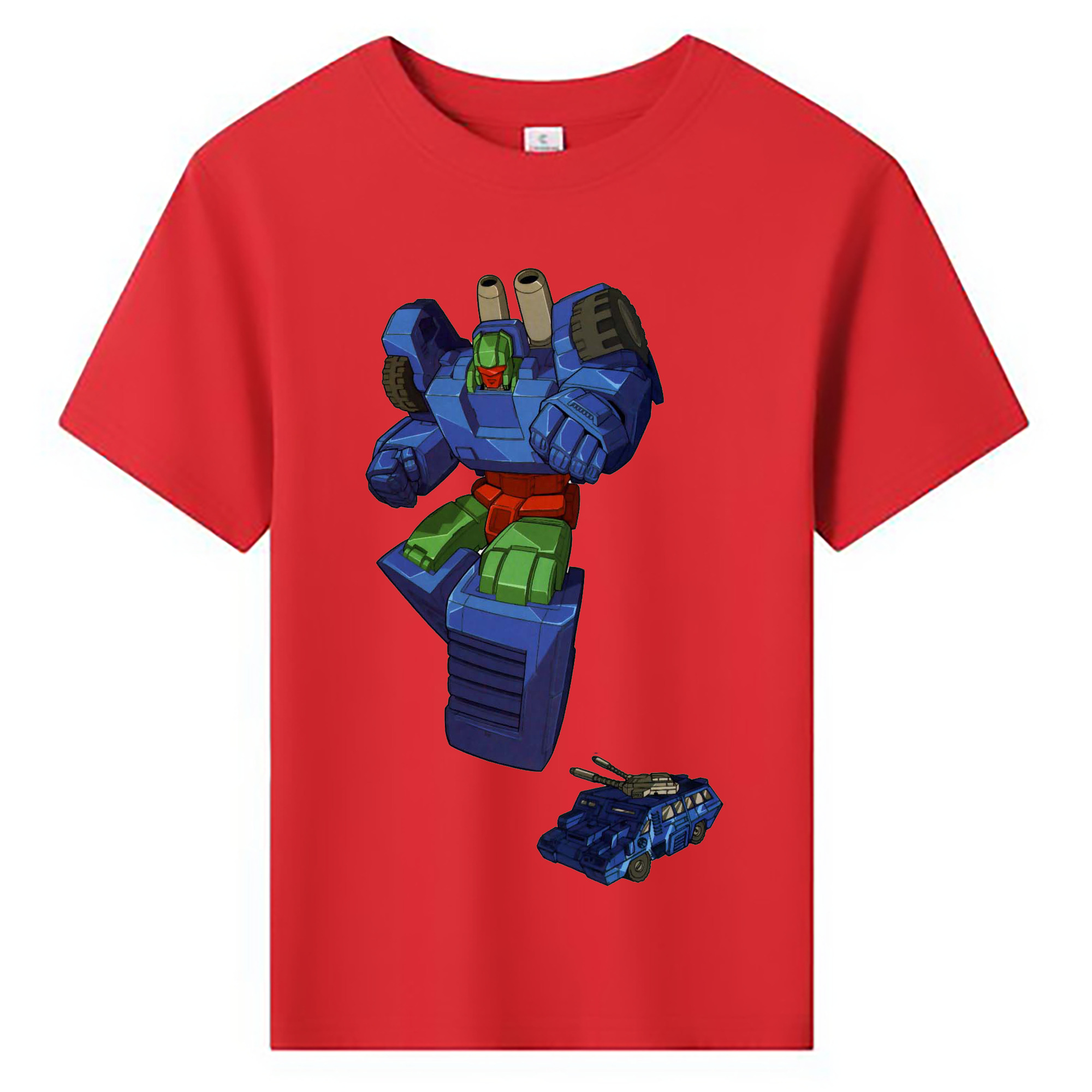 （画像用）  綿100％キッズTシャツ（フロントプリント）
