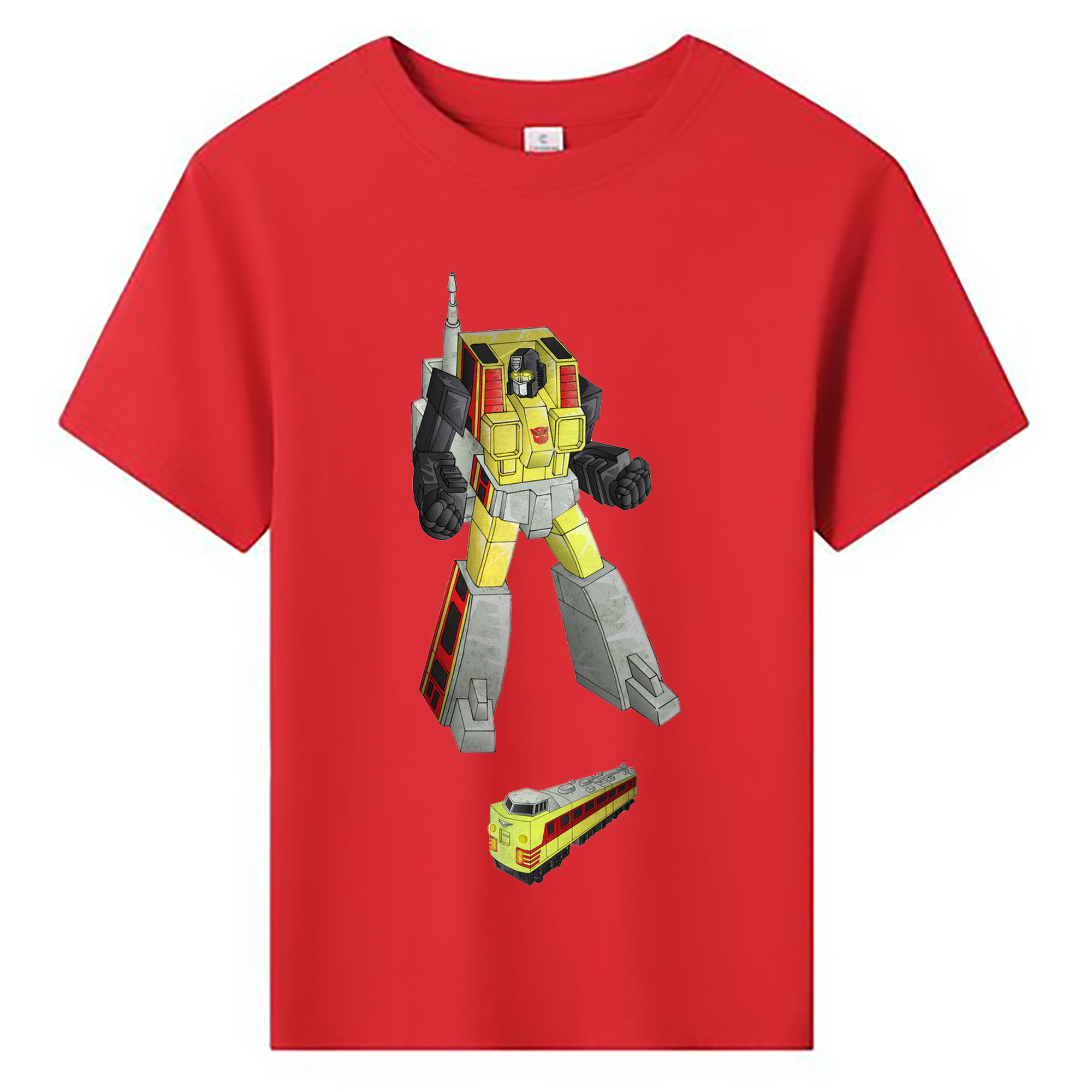 （画像用）  綿100％キッズTシャツ（フロントプリント）