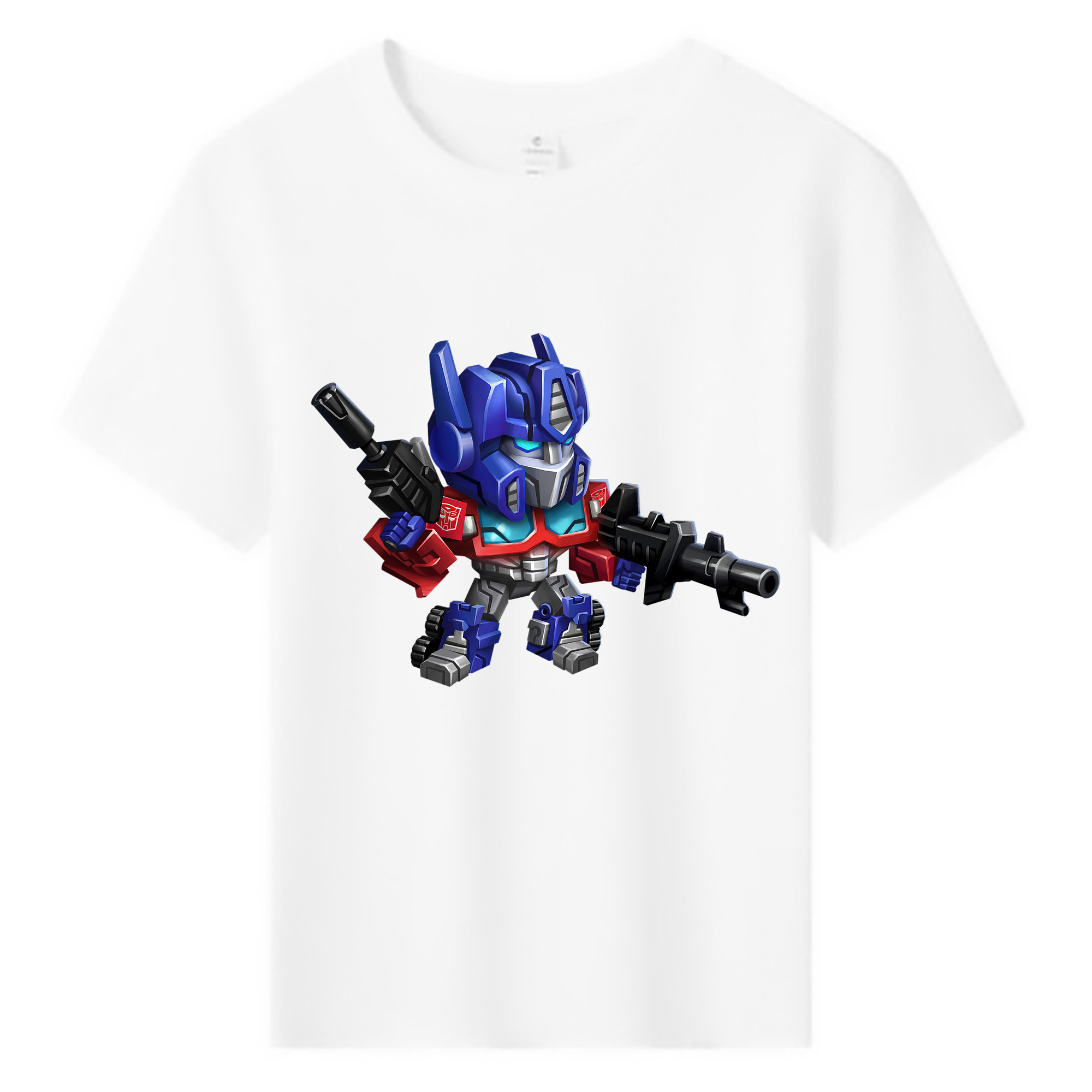（画像用）  綿100％キッズTシャツ（フロントプリント）