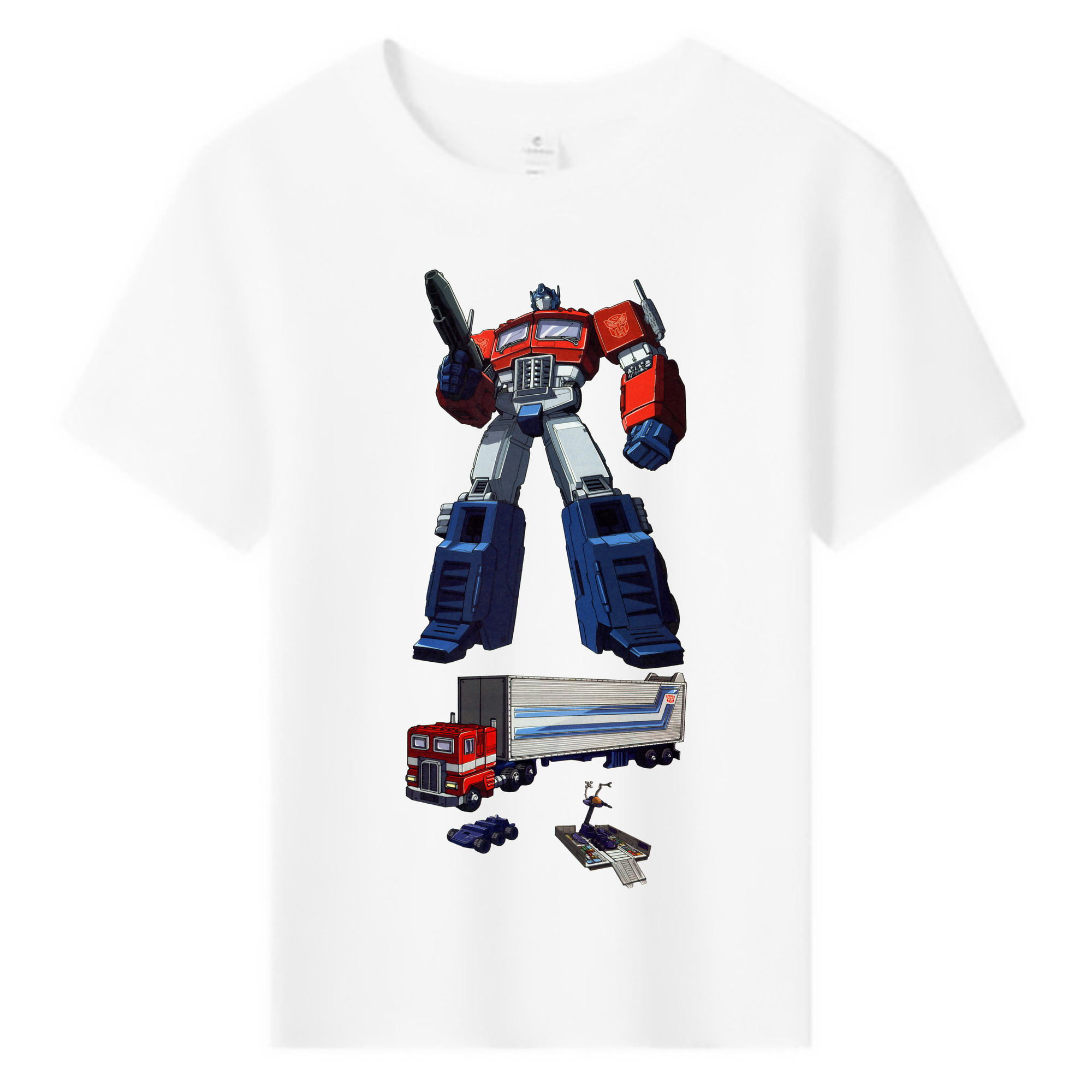 （画像用）  綿100％キッズTシャツ（フロントプリント）