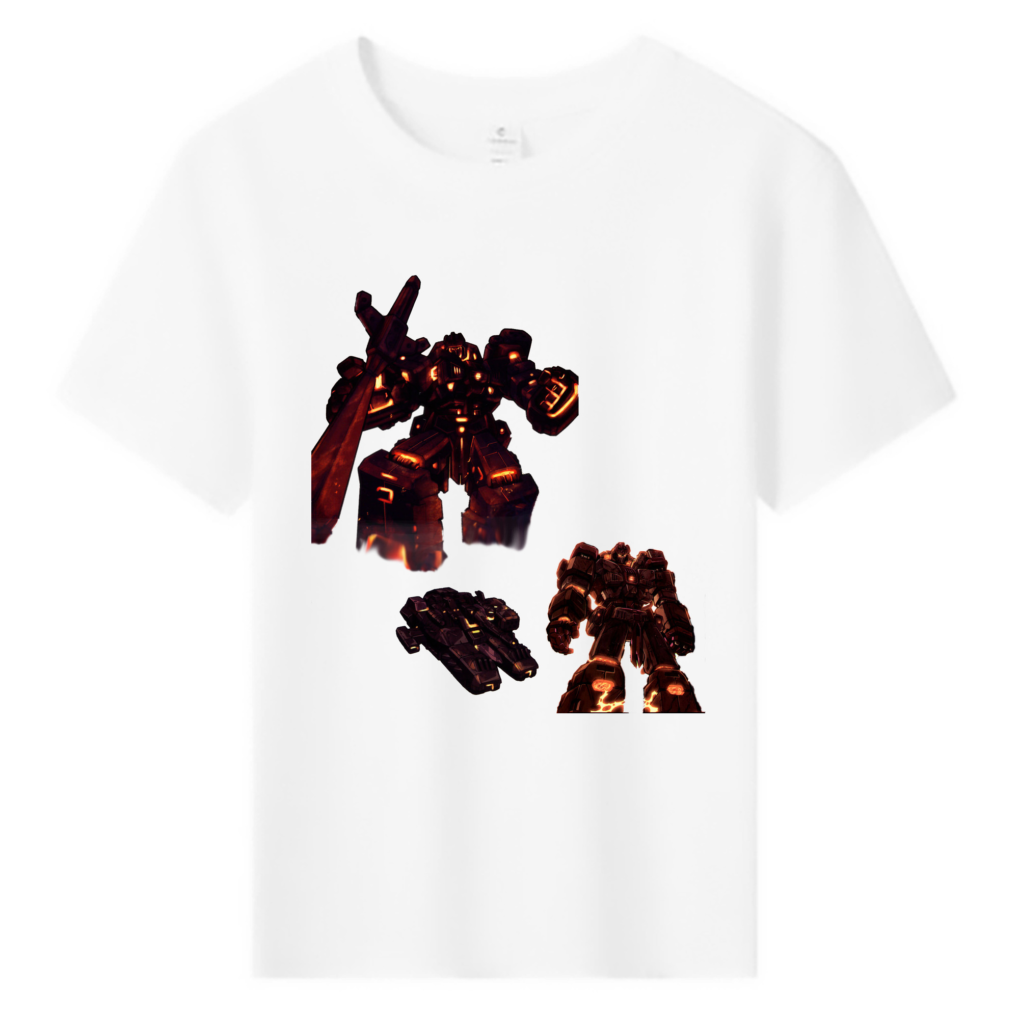 （画像用）  綿100％キッズTシャツ（フロントプリント）