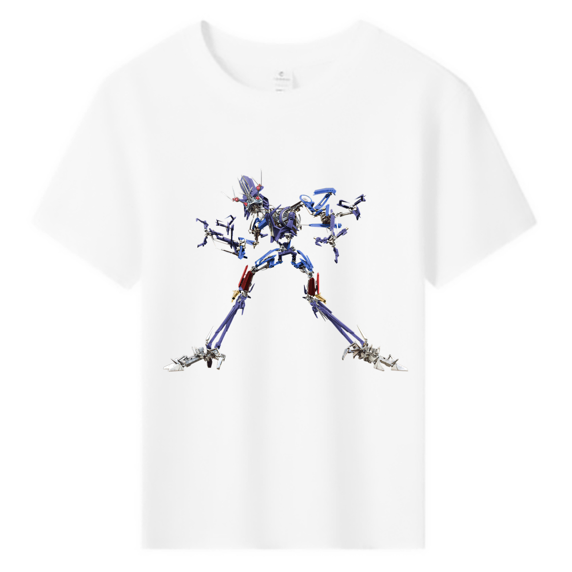 （画像用）  綿100％キッズTシャツ（フロントプリント）