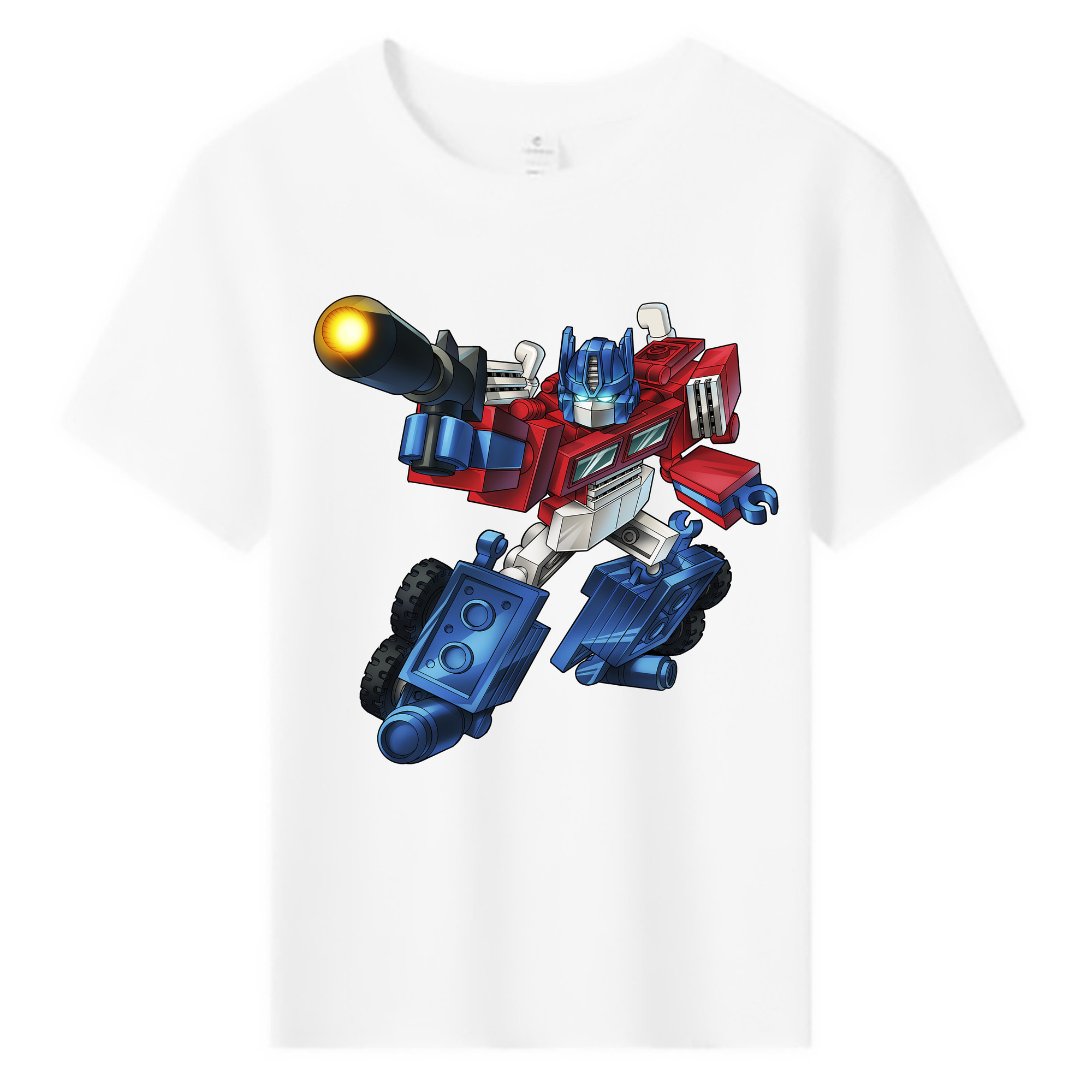 （画像用）  綿100％キッズTシャツ（フロントプリント）