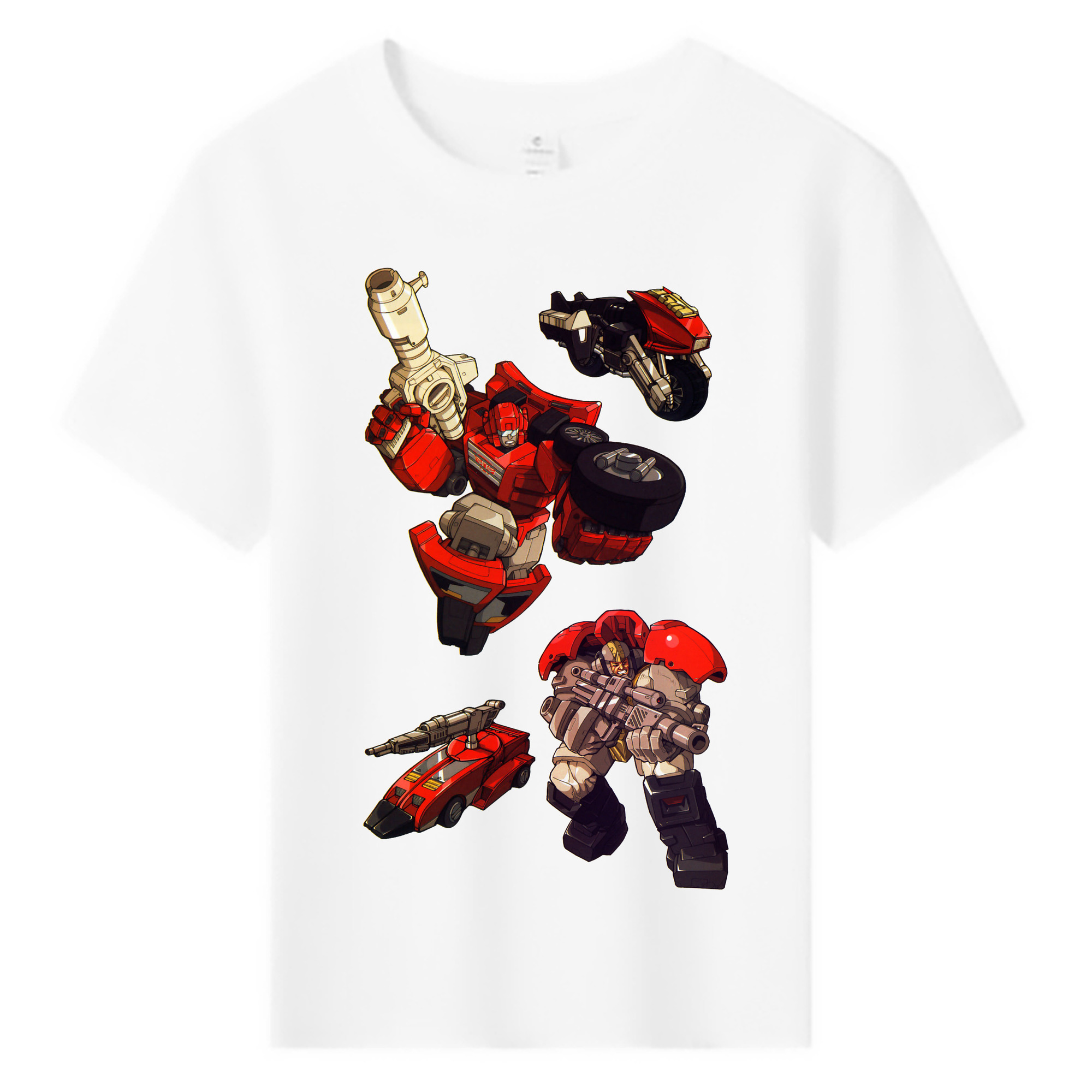 （画像用）  綿100％キッズTシャツ（フロントプリント）