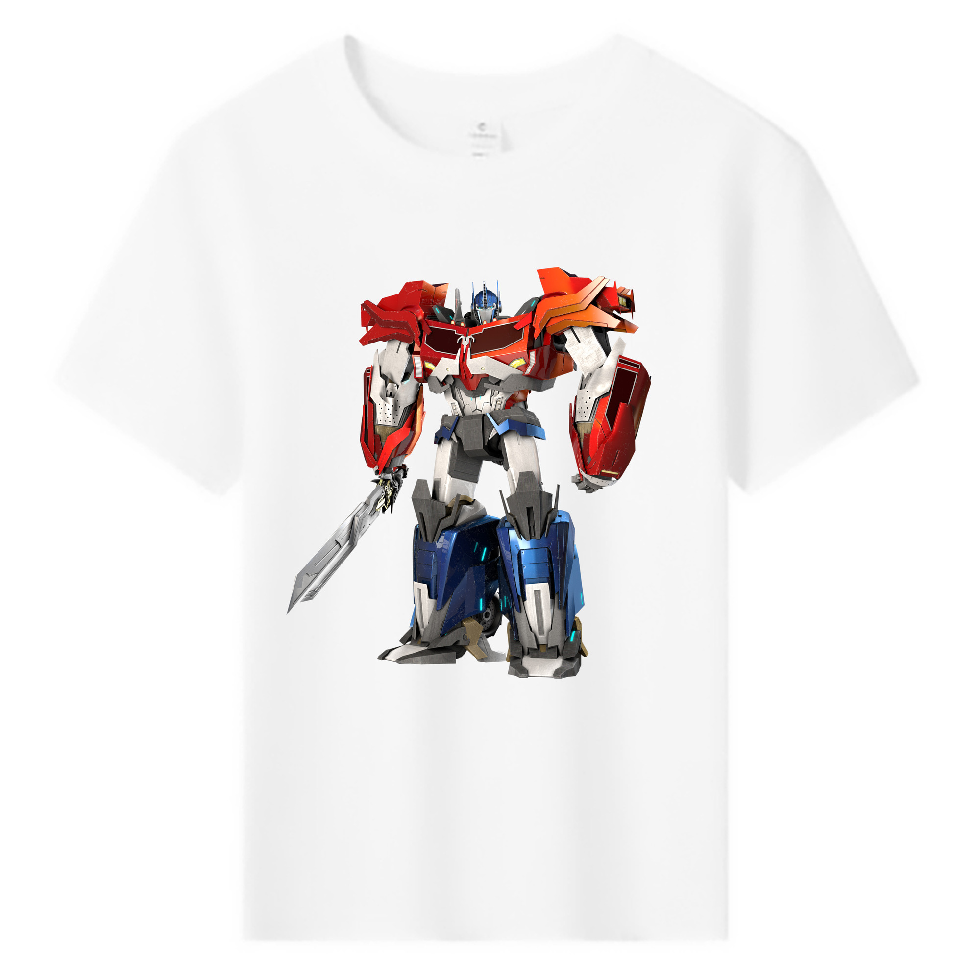 （画像用）  綿100％キッズTシャツ（フロントプリント）