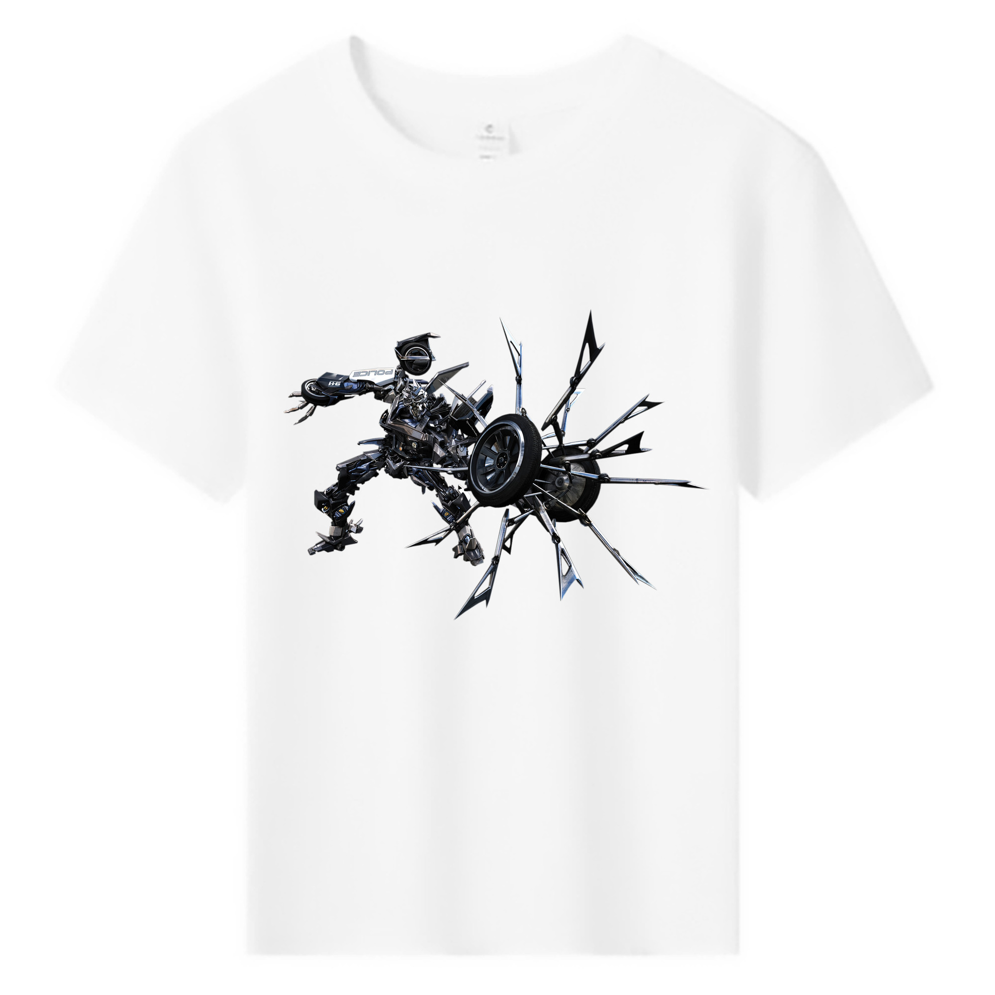 （画像用）  綿100％キッズTシャツ（フロントプリント）