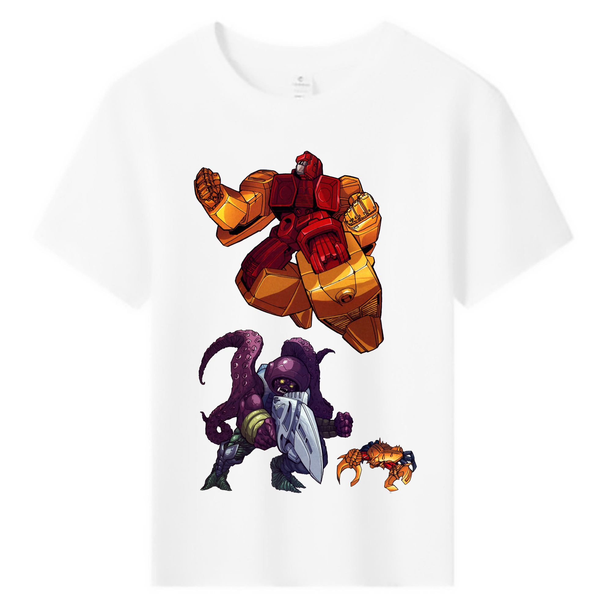 （画像用）  綿100％キッズTシャツ（フロントプリント）