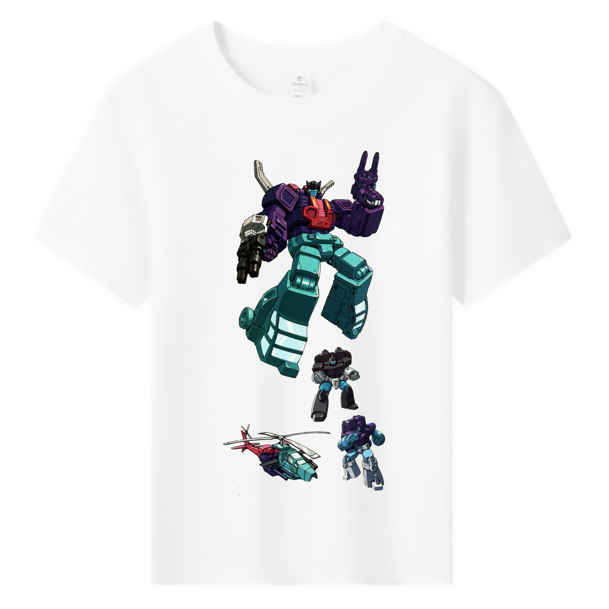 （画像用）  綿100％キッズTシャツ（フロントプリント）