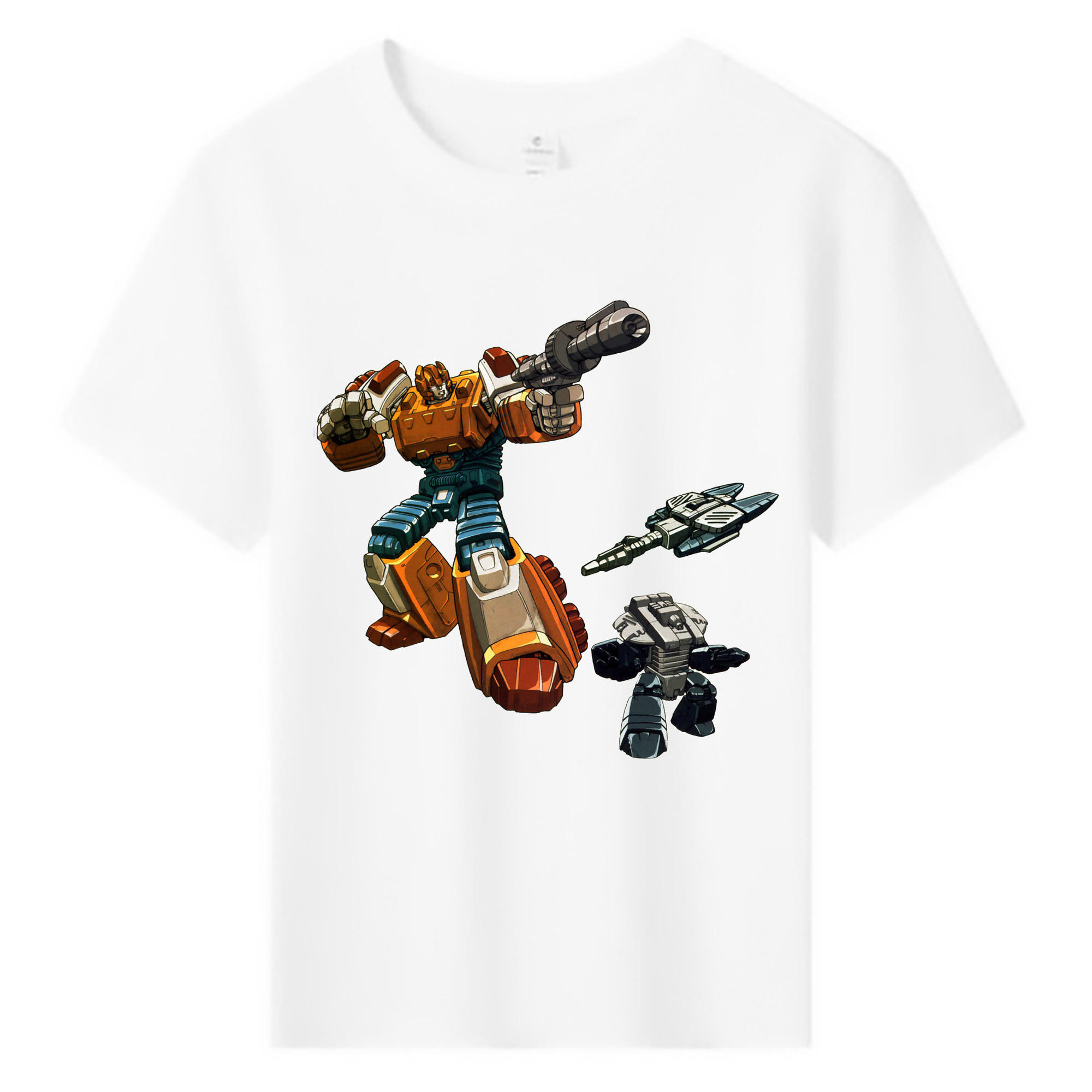 （画像用）  綿100％キッズTシャツ（フロントプリント）