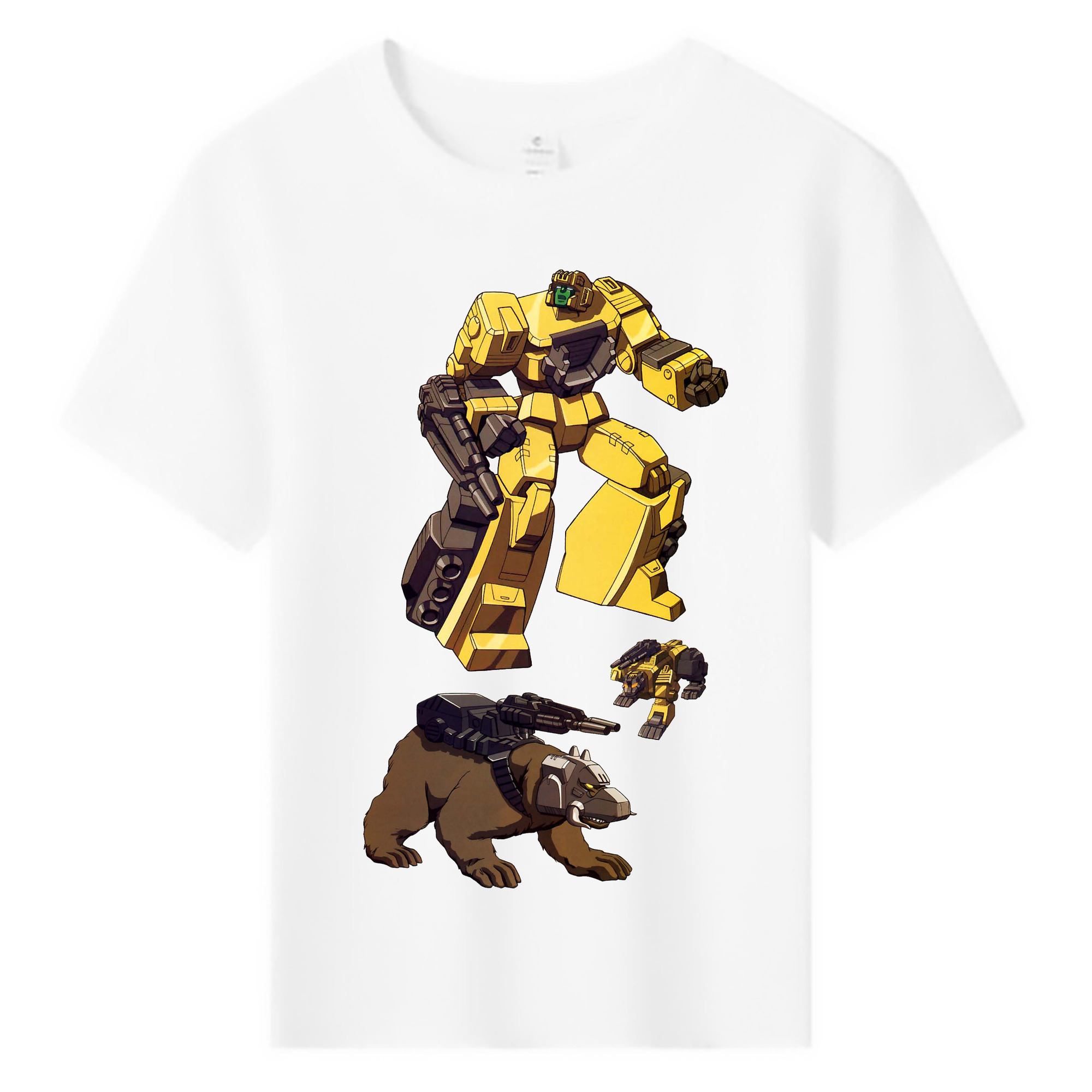 （画像用）  綿100％キッズTシャツ（フロントプリント）