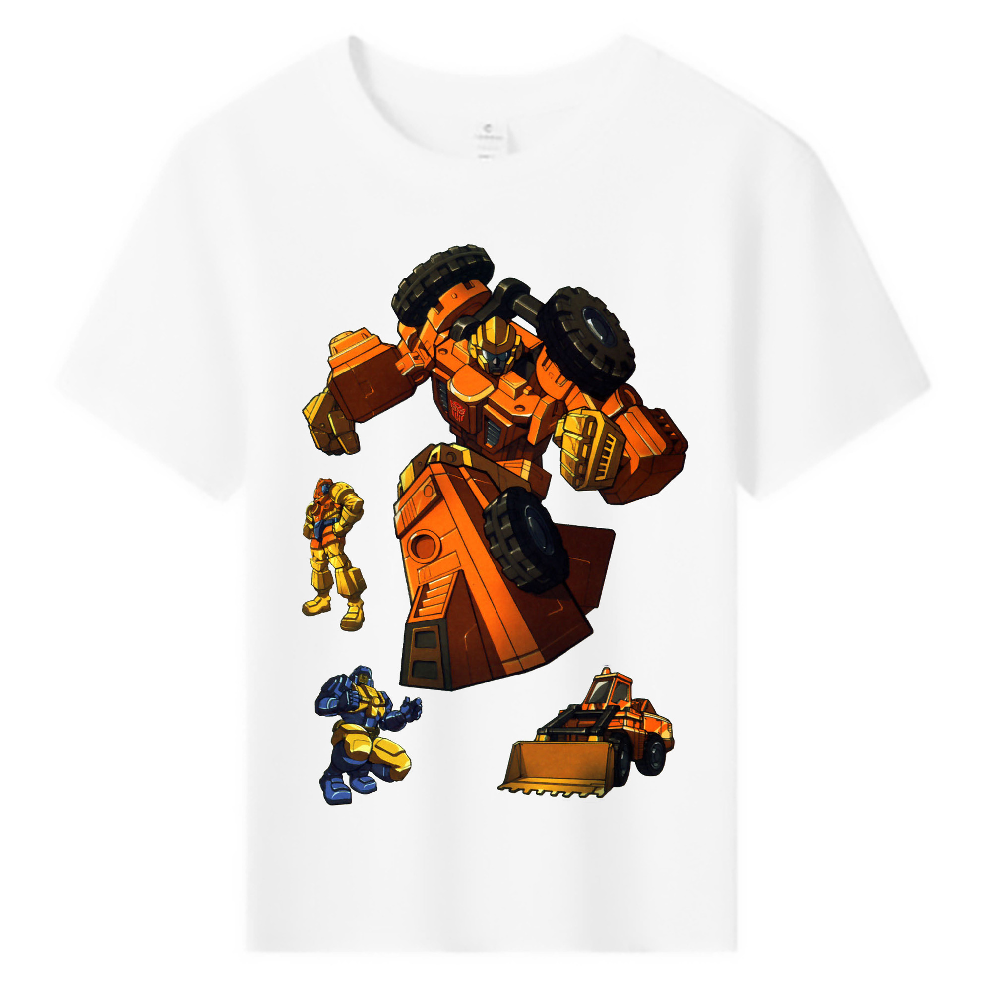（画像用）  綿100％キッズTシャツ（フロントプリント）