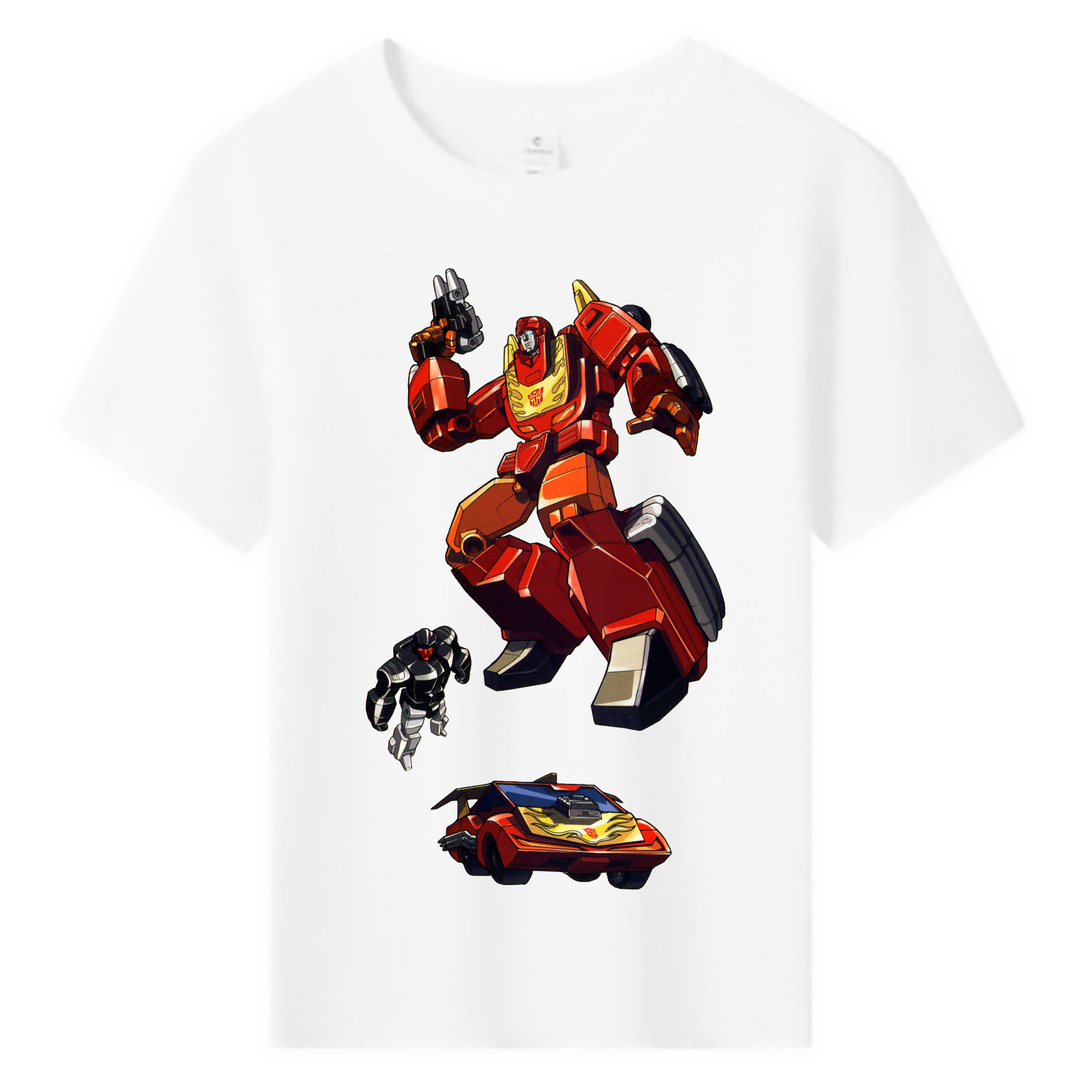 （画像用）  綿100％キッズTシャツ（フロントプリント）