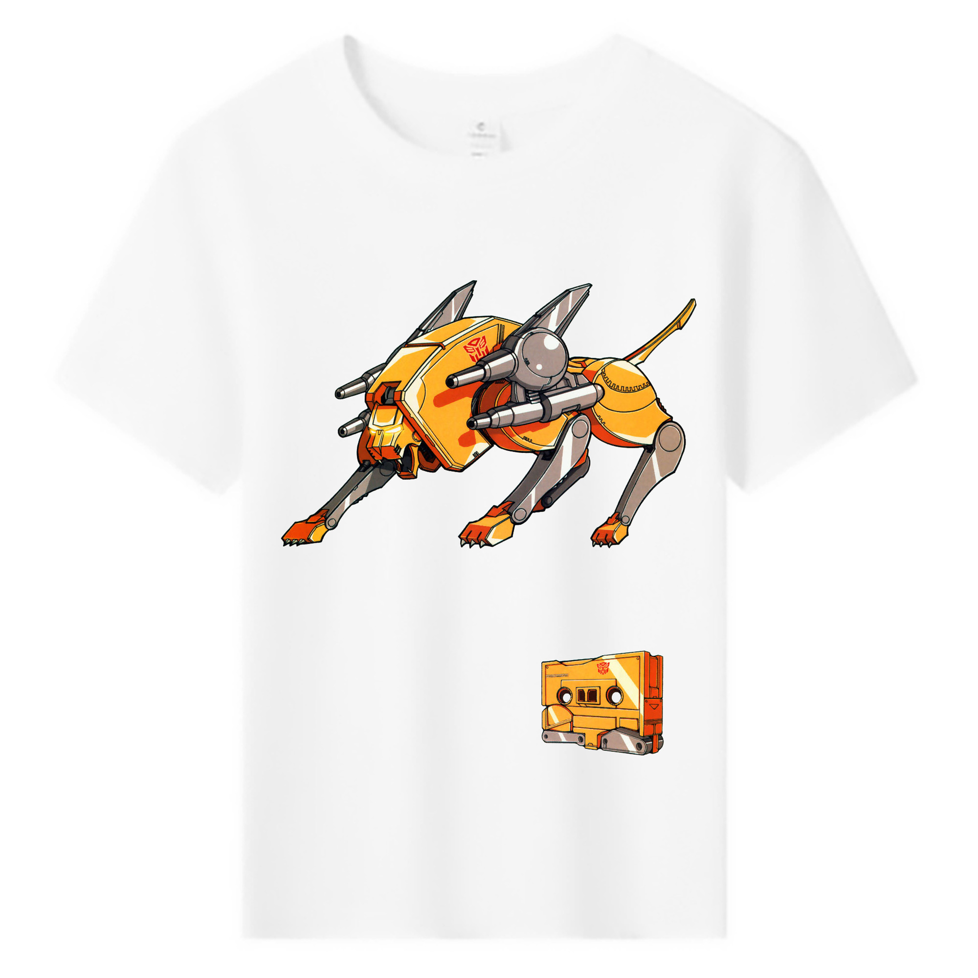 （画像用）  綿100％キッズTシャツ（フロントプリント）