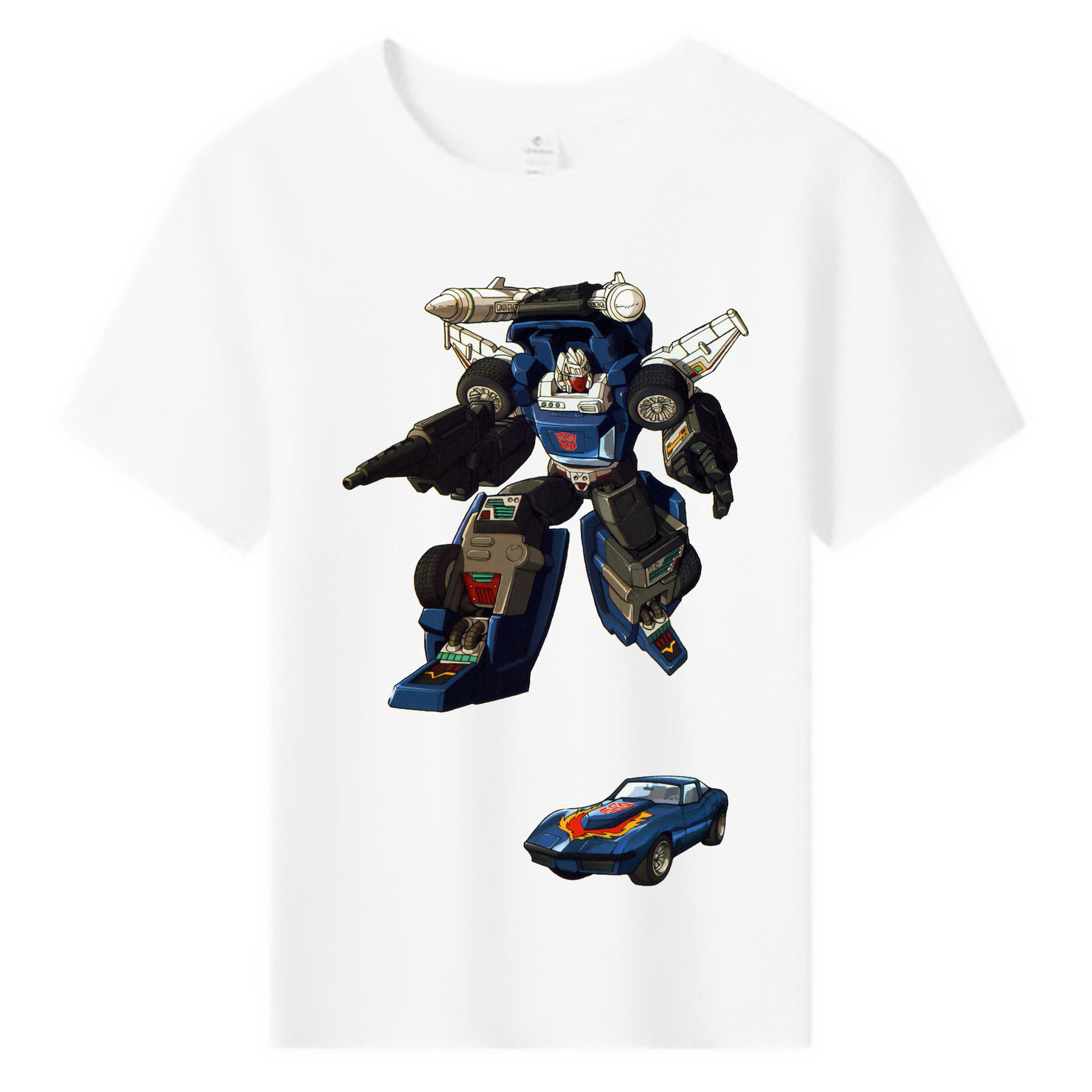 （画像用）  綿100％キッズTシャツ（フロントプリント）